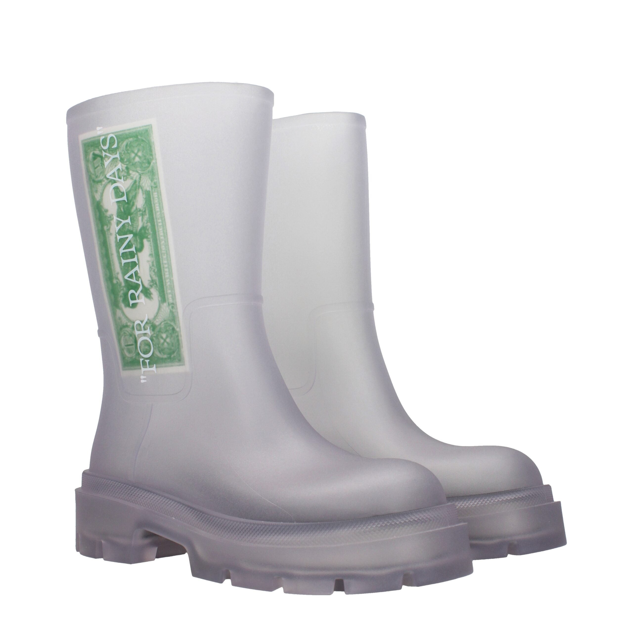 Off-White Transparente Pvc-Stiefeletten-2