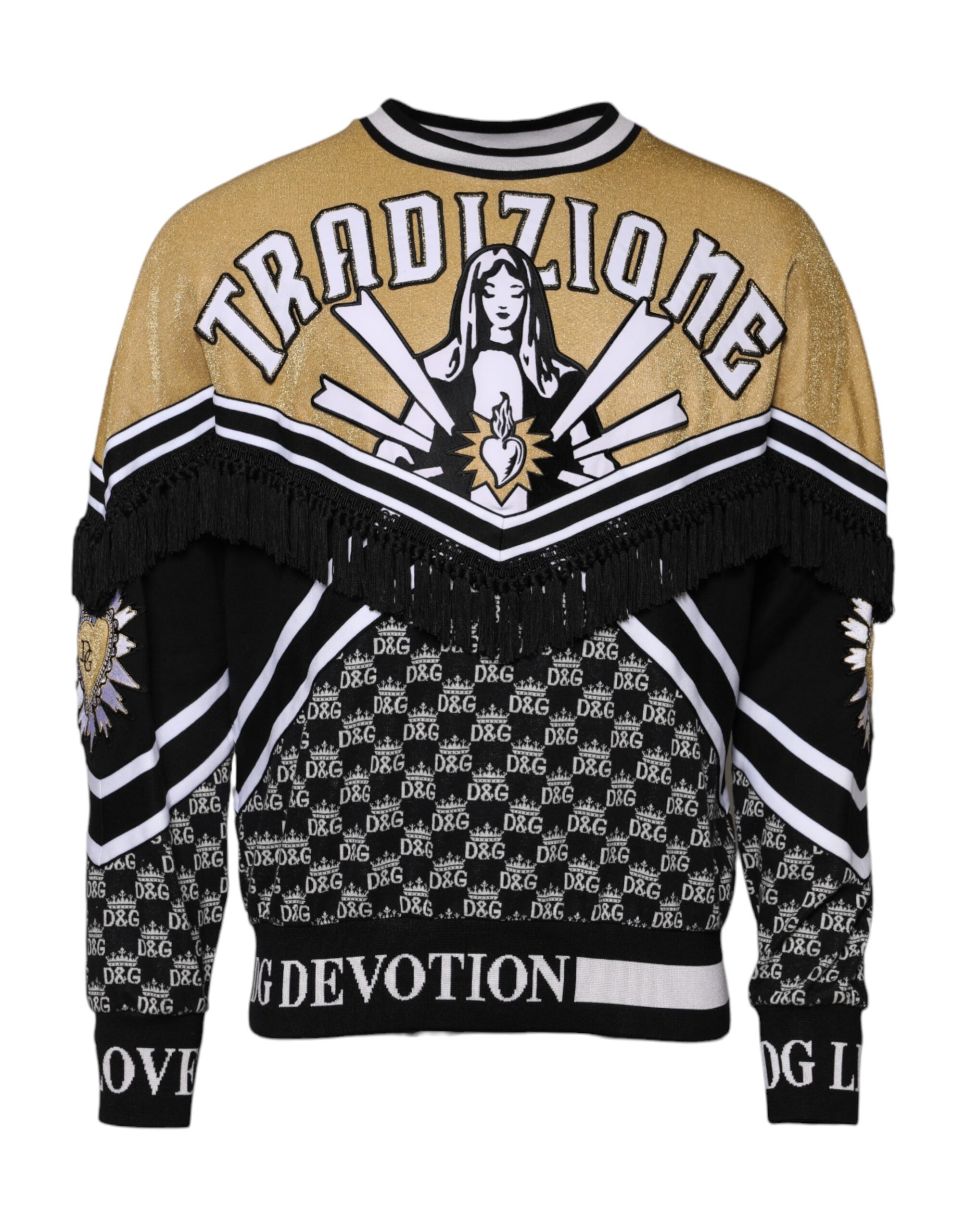 Dolce & Gabbana Multicolor Tradizione E Devotion Sweatshirt Pullover-2