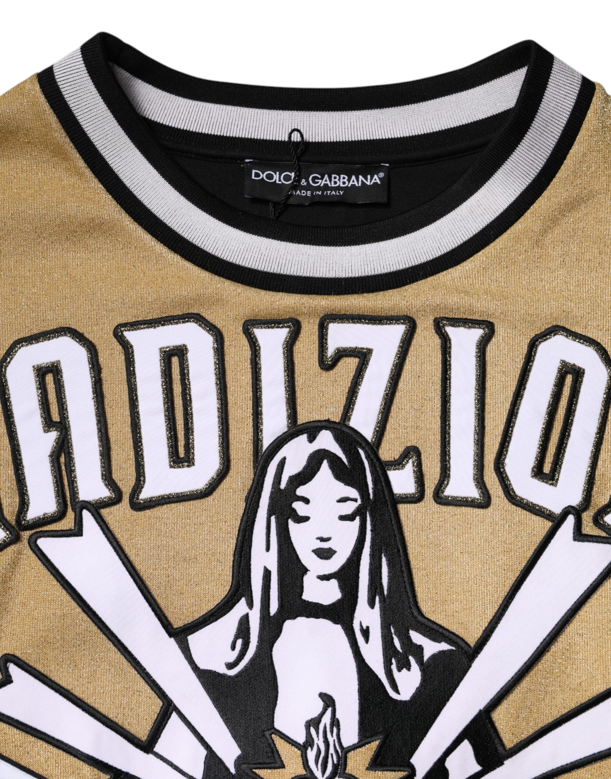 Dolce & Gabbana Multicolor Tradizione E Devotion Sweatshirt Pullover-4