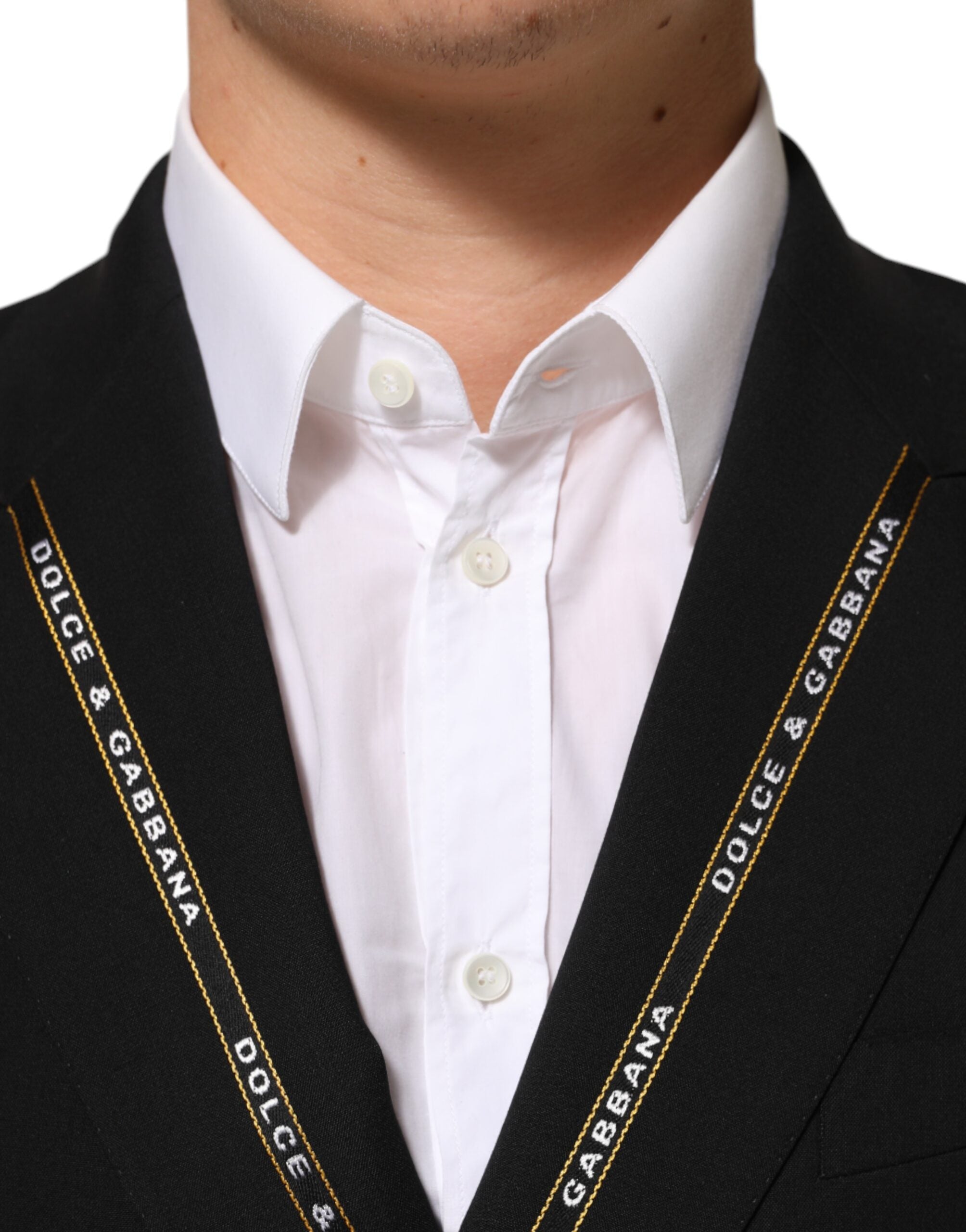 Blazer cruzado SICILIA negro de Dolce & Gabbana-5