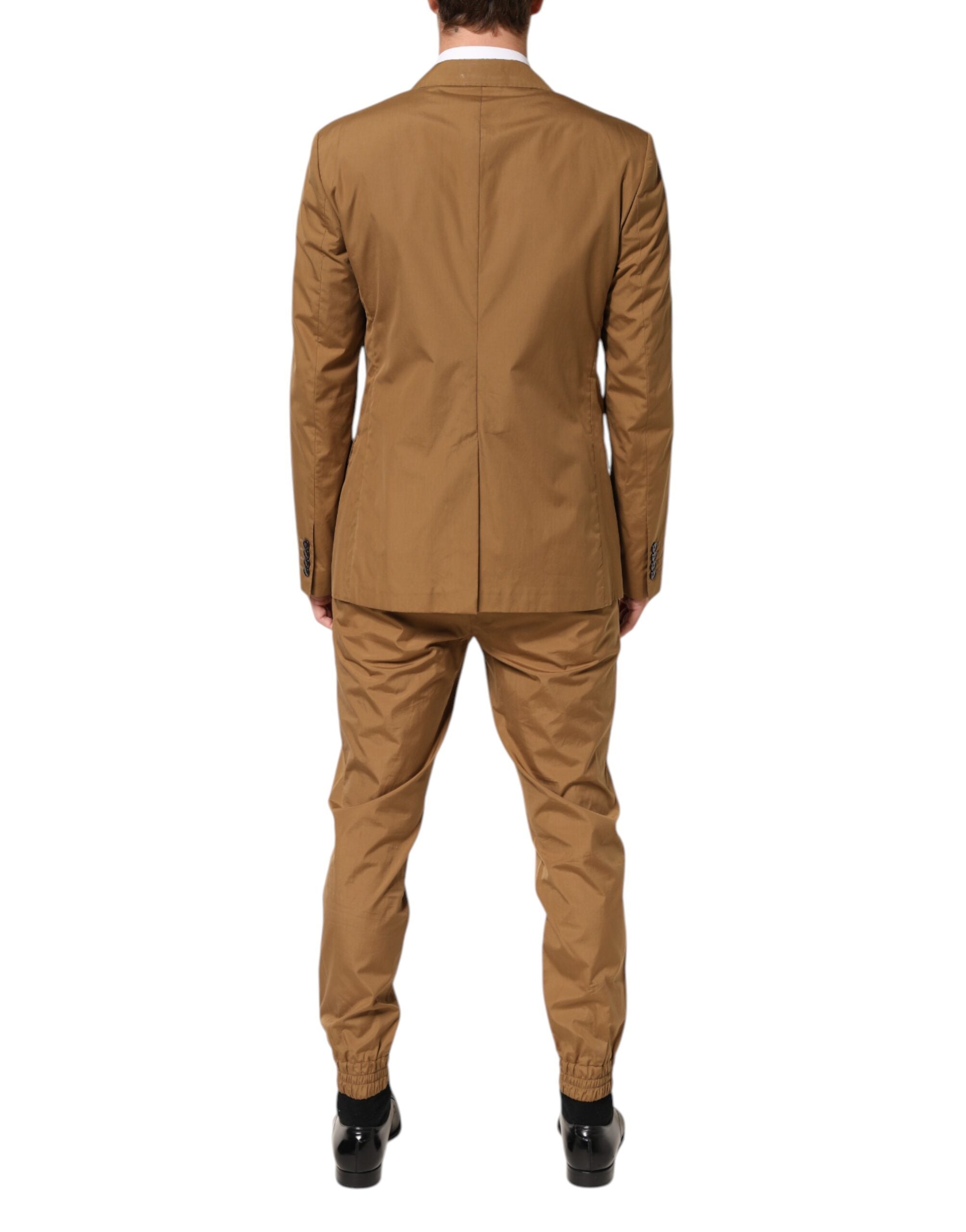 Dolce & Gabbana Brown Taormina Double-breasted Suit, 2-piece-4