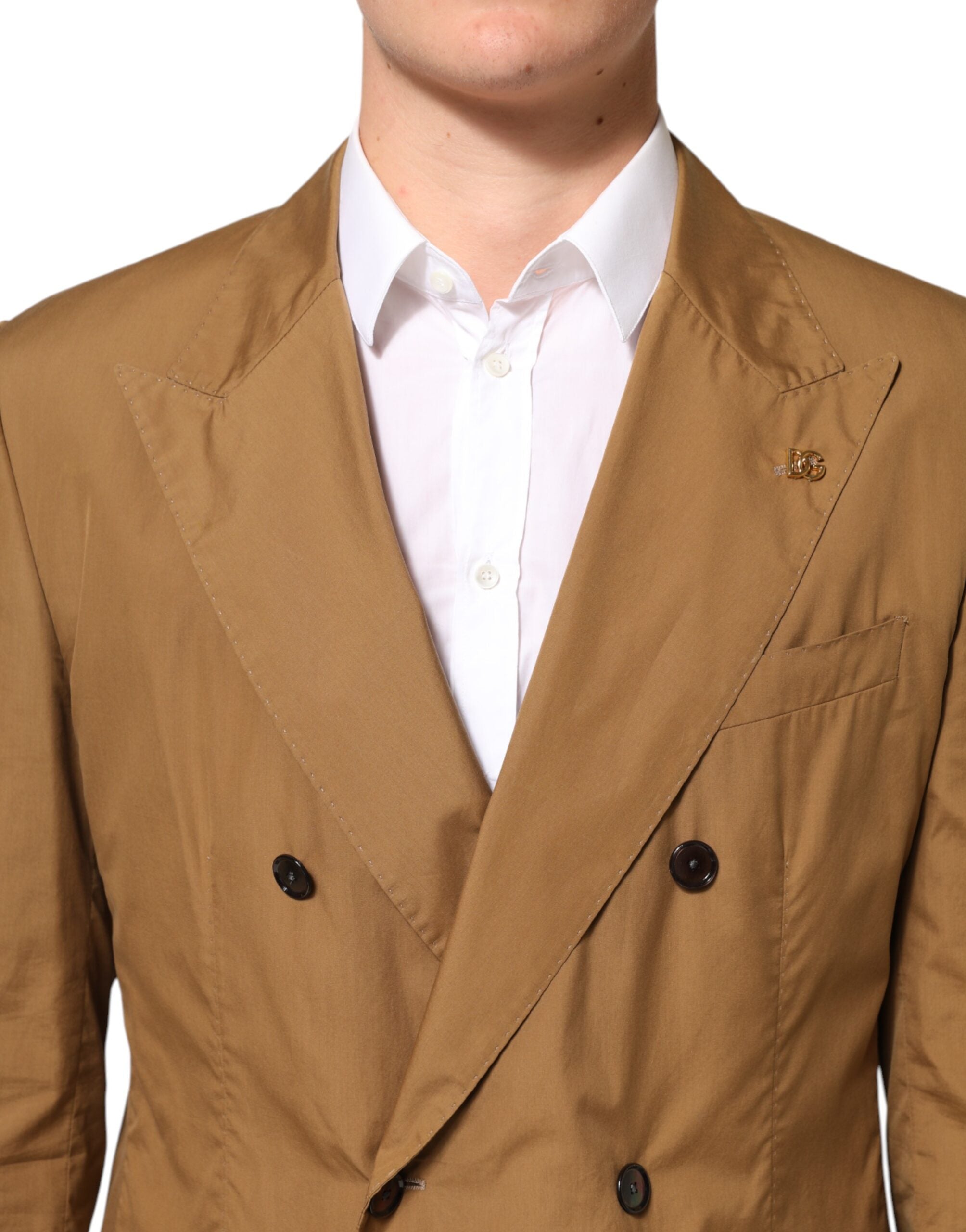 Dolce & Gabbana Brown Taormina Double-breasted Suit, 2-piece-5