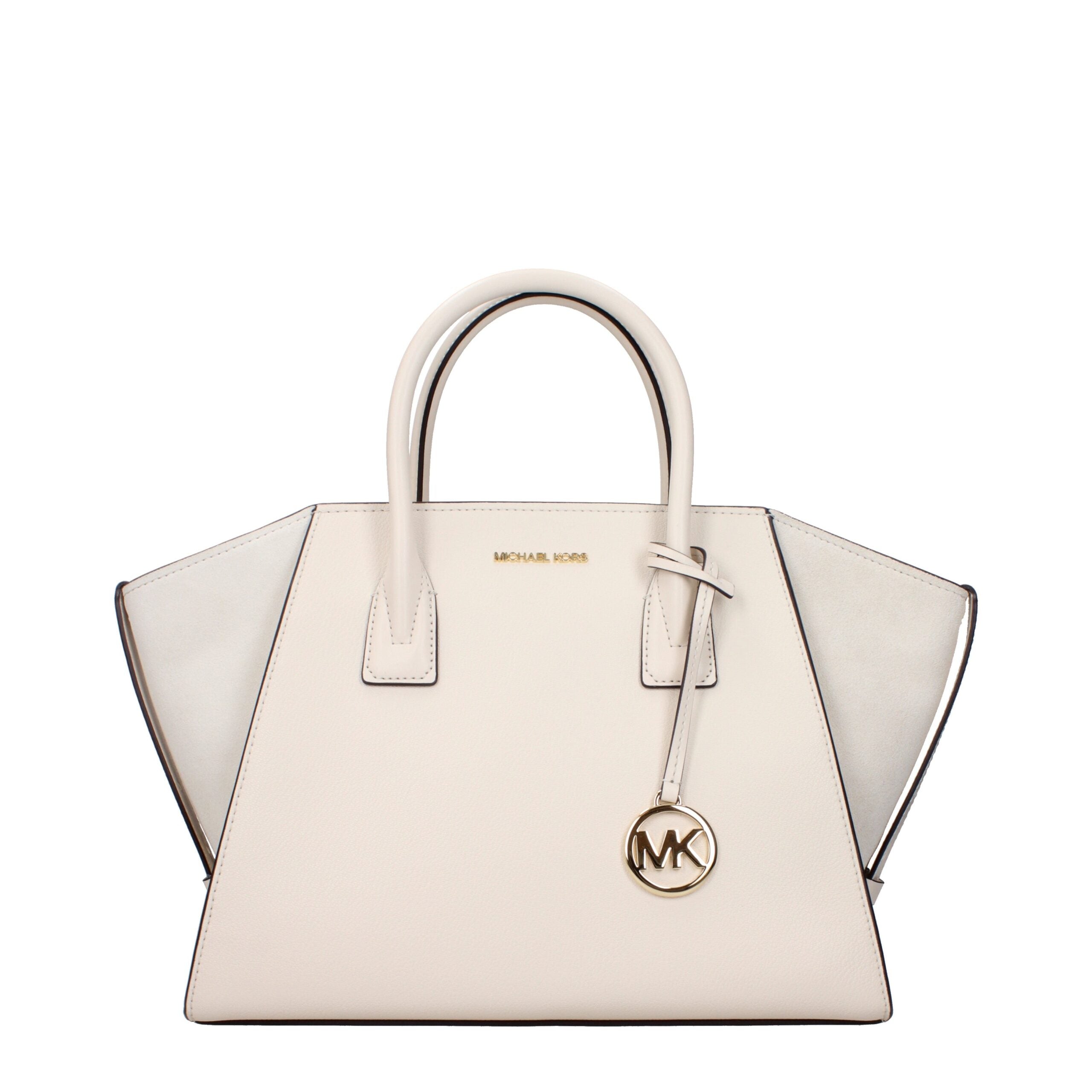 Michael Kors Beige Leder Handtasche-1