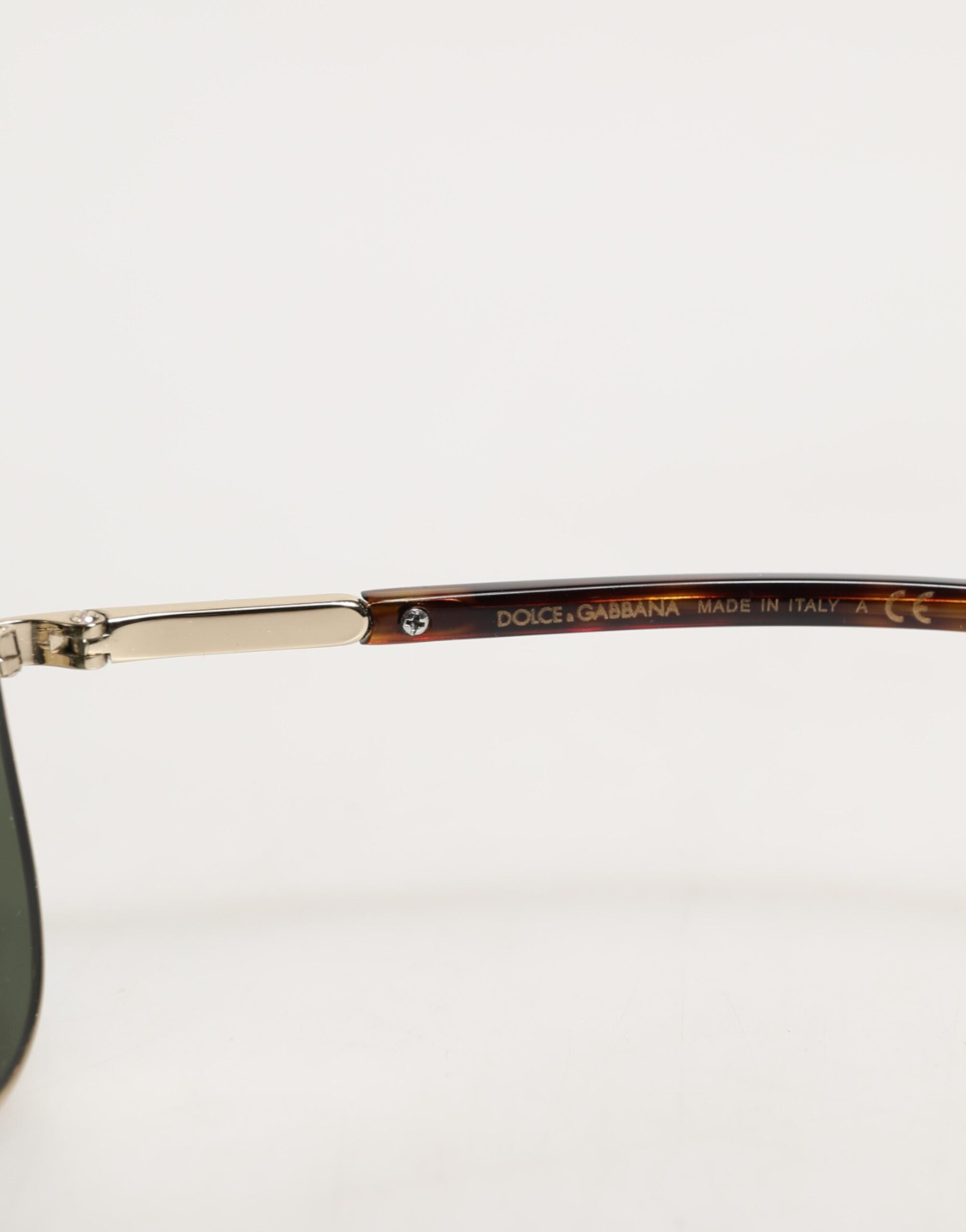 Dolce & Gabbana DG2125 Silver Aviator Sunglasses-5