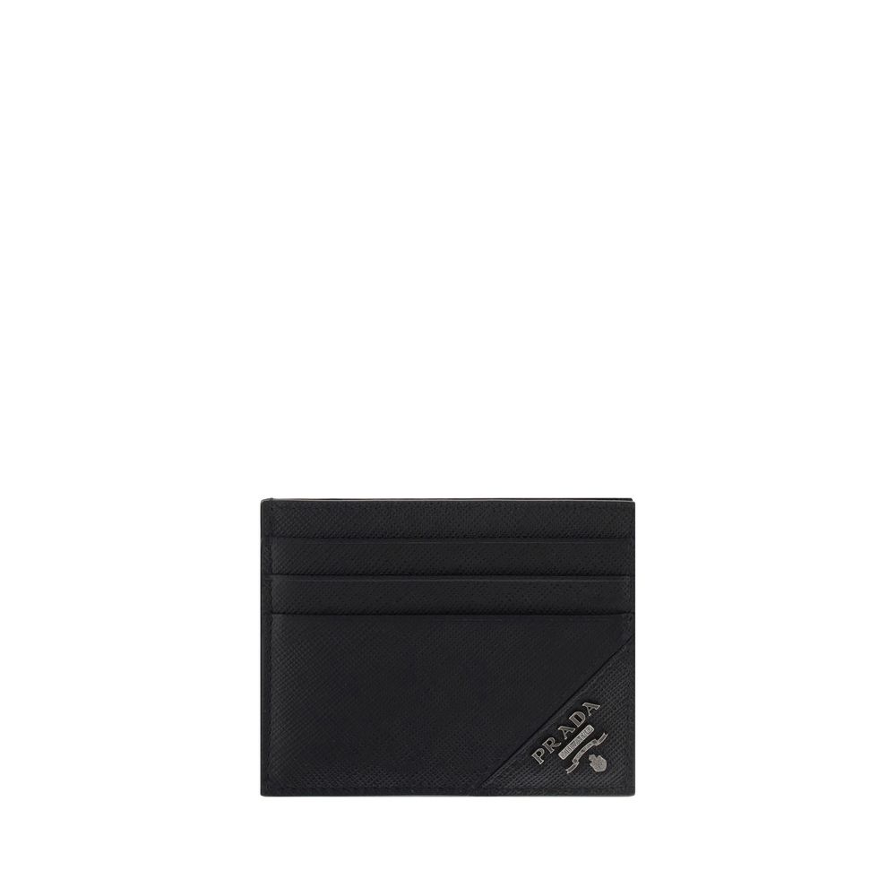 Prada Black Calfskin Wallet Bos Taurus-1