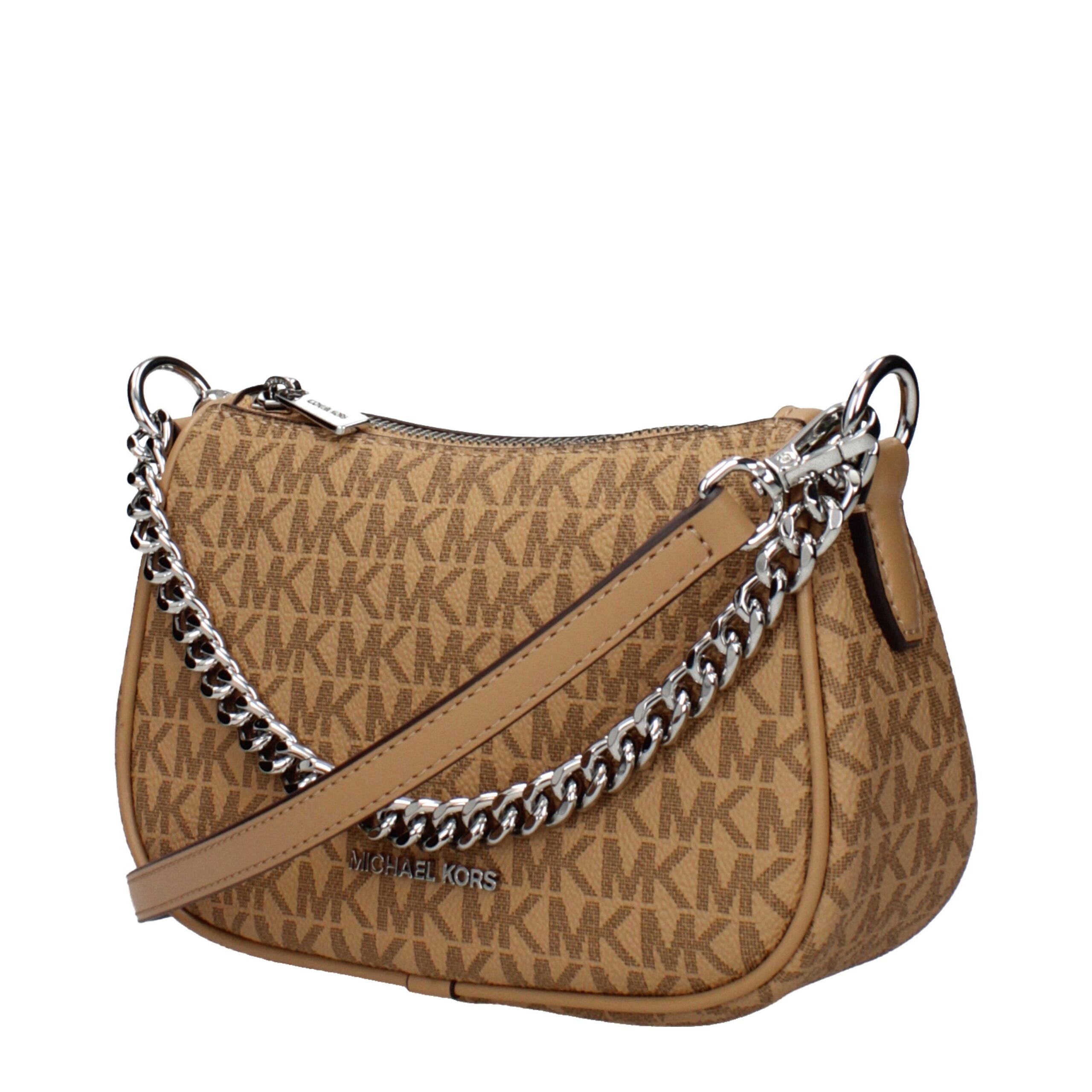 Michael Kors Braune Stoffhandtasche-2
