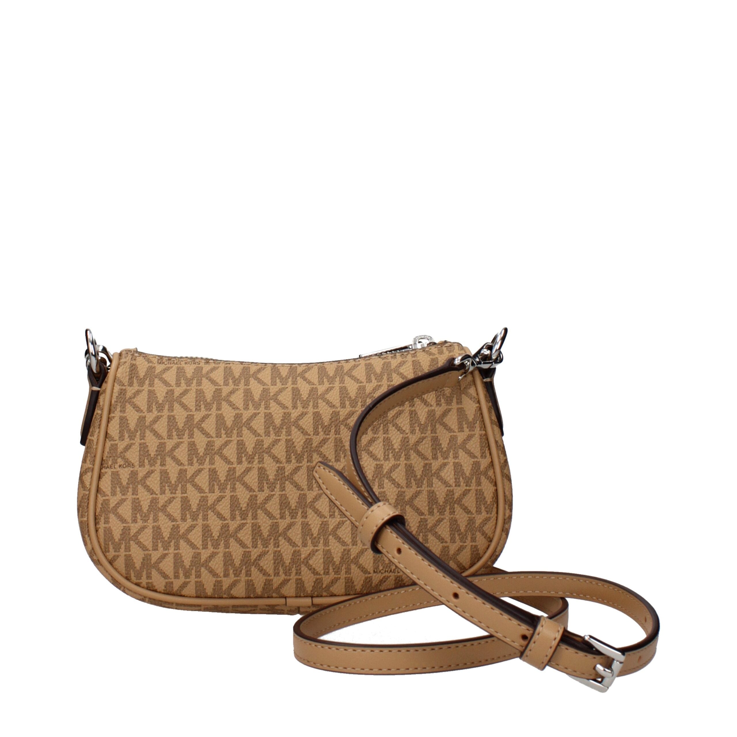 Michael Kors Braune Stoffhandtasche-3