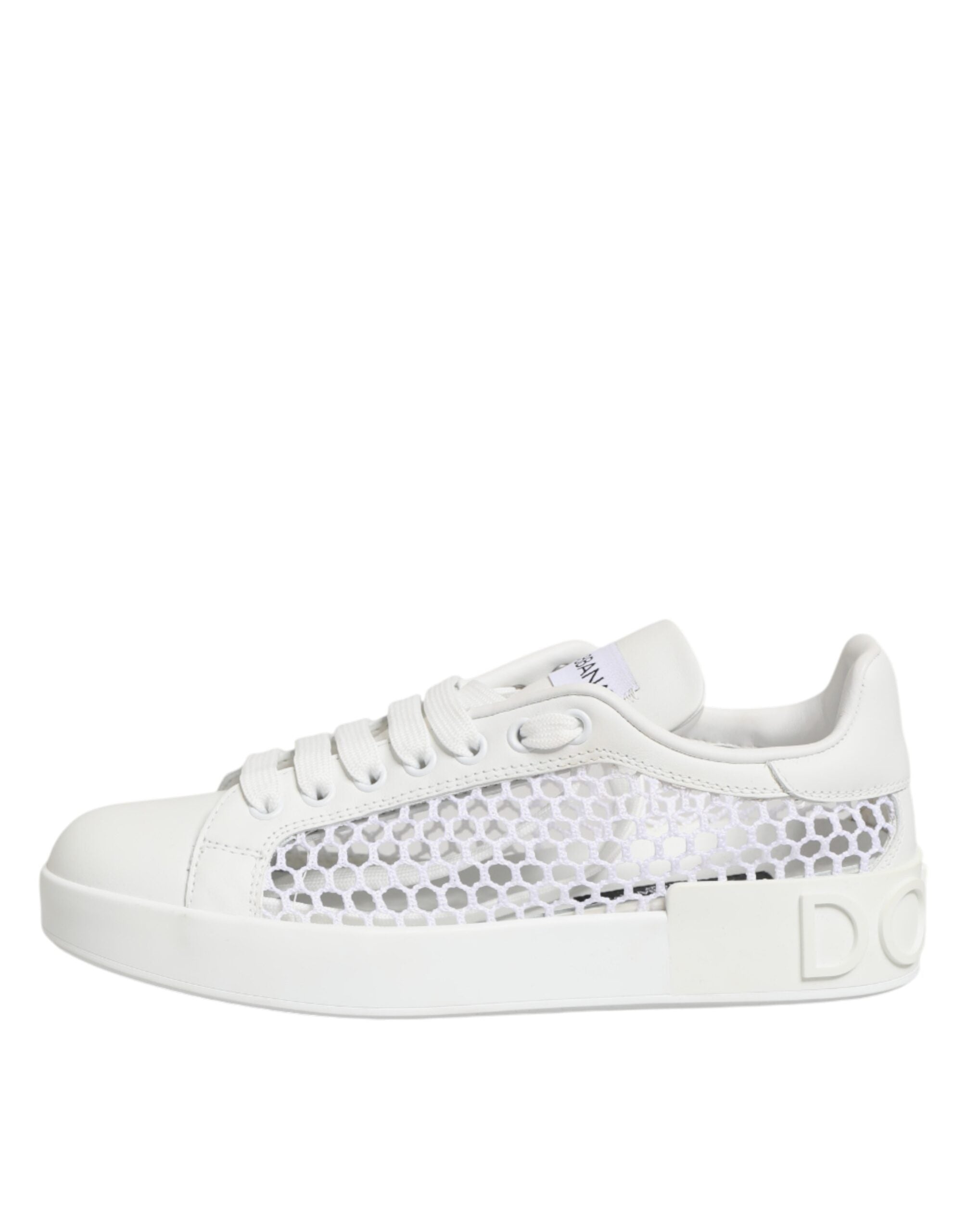 Zapatillas Dolce & Gabbana con inserciones de malla y caña baja-7