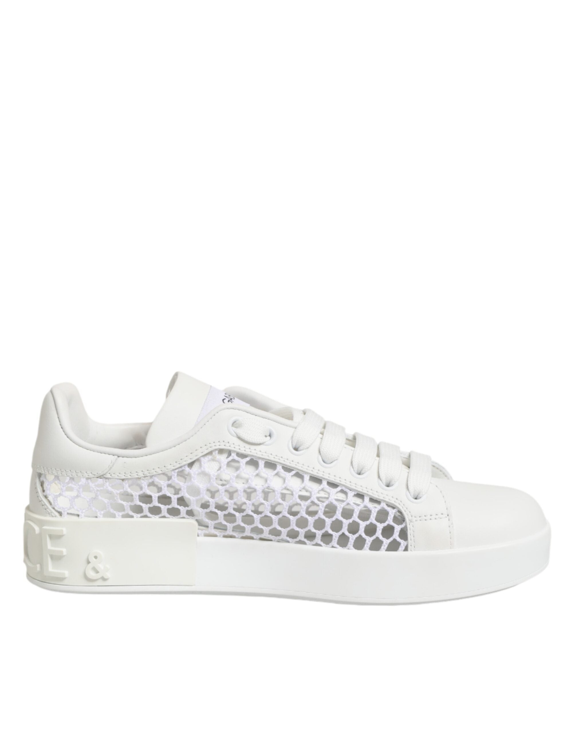 Zapatillas Dolce & Gabbana con inserciones de malla y caña baja-2