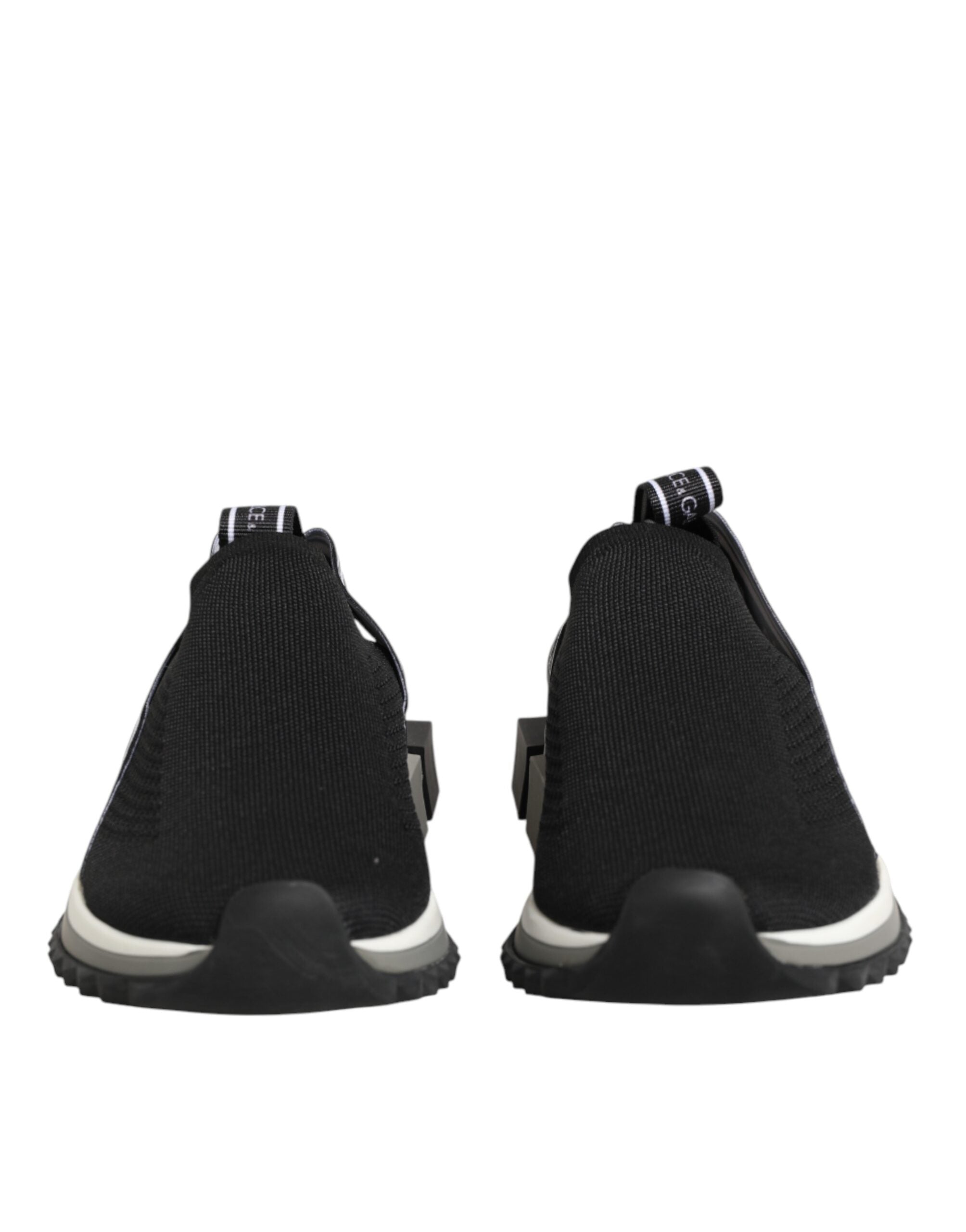 Dolce & Gabbana Schwarze Slip-On Sorrento Sneakers-3