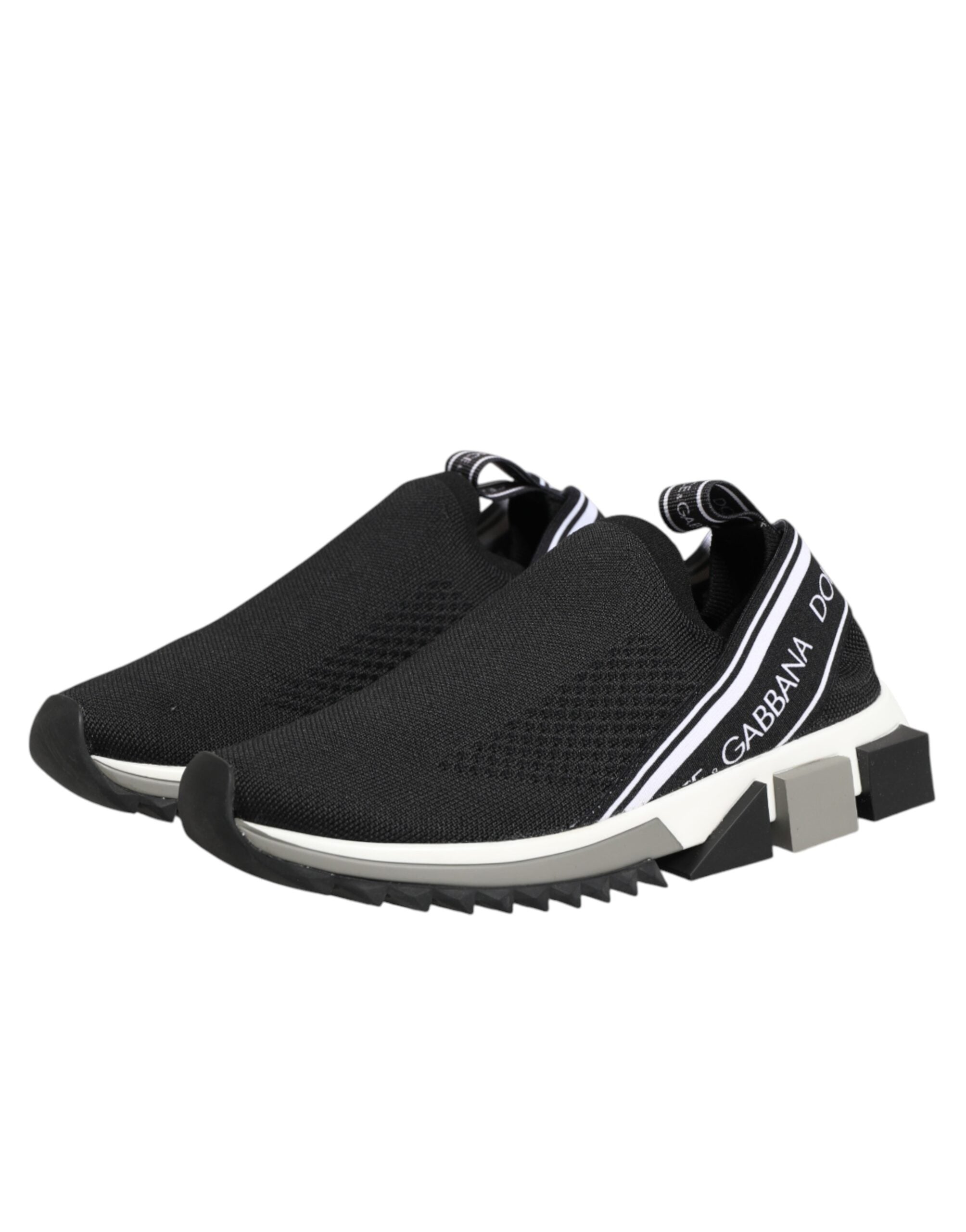 Dolce & Gabbana Schwarze Slip-On Sorrento Sneakers-5