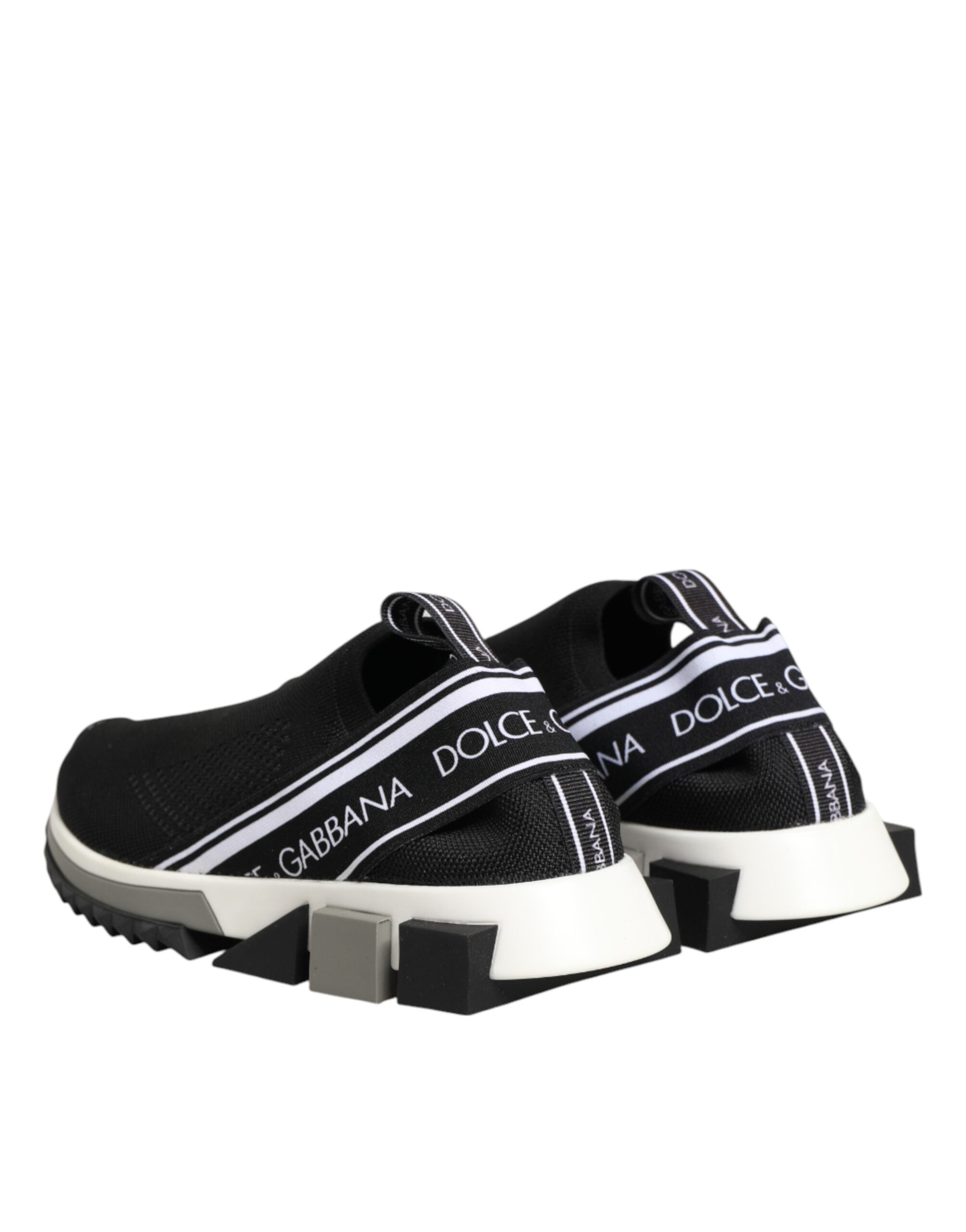 Dolce & Gabbana Schwarze Slip-On Sorrento Sneakers-6