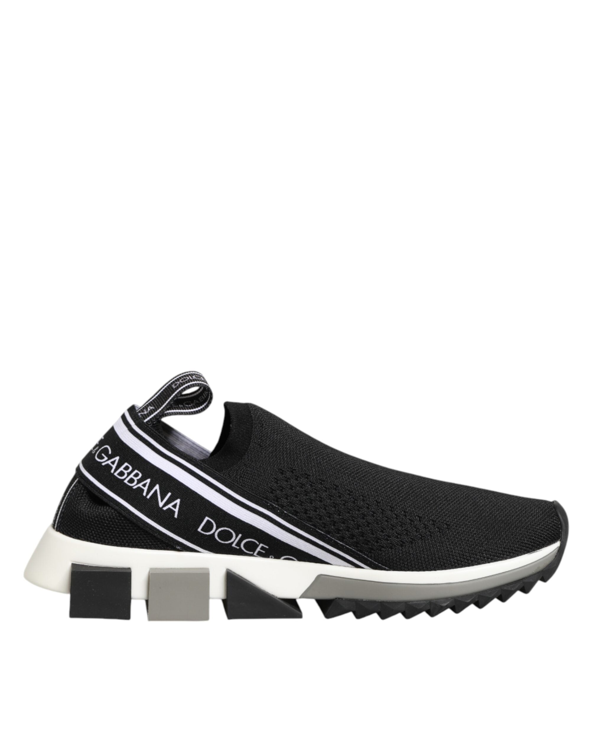Dolce & Gabbana Schwarze Slip-On Sorrento Sneakers-1