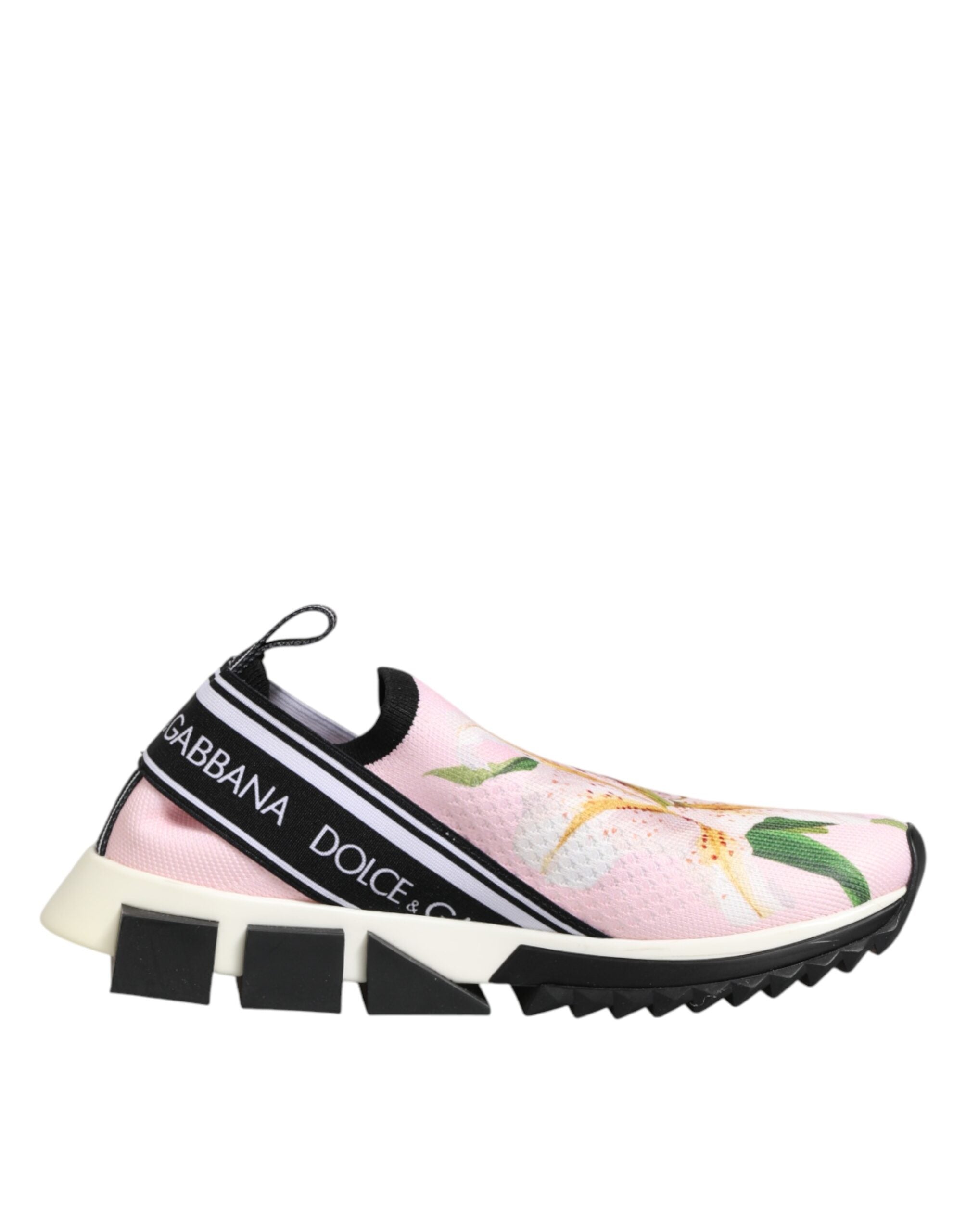 Dolce & Gabbana Rosa Sorrento sneakers with floral pattern-1