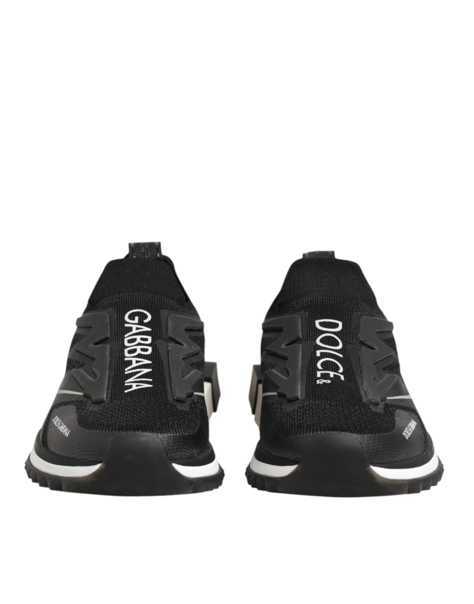Zapatillas deportivas elásticas negras Sorrento de Dolce & Gabbana-3