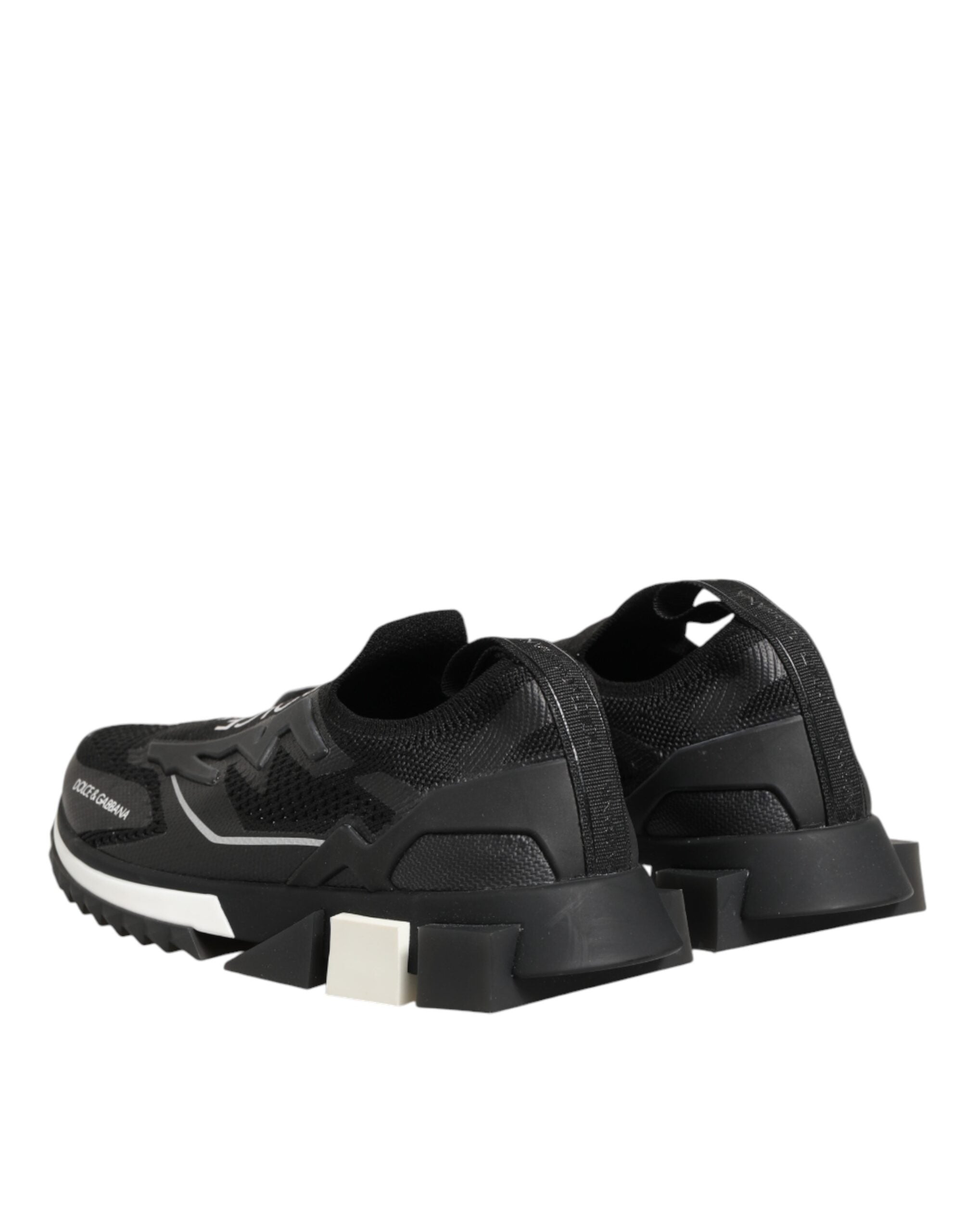 Zapatillas deportivas elásticas negras Sorrento de Dolce & Gabbana-6