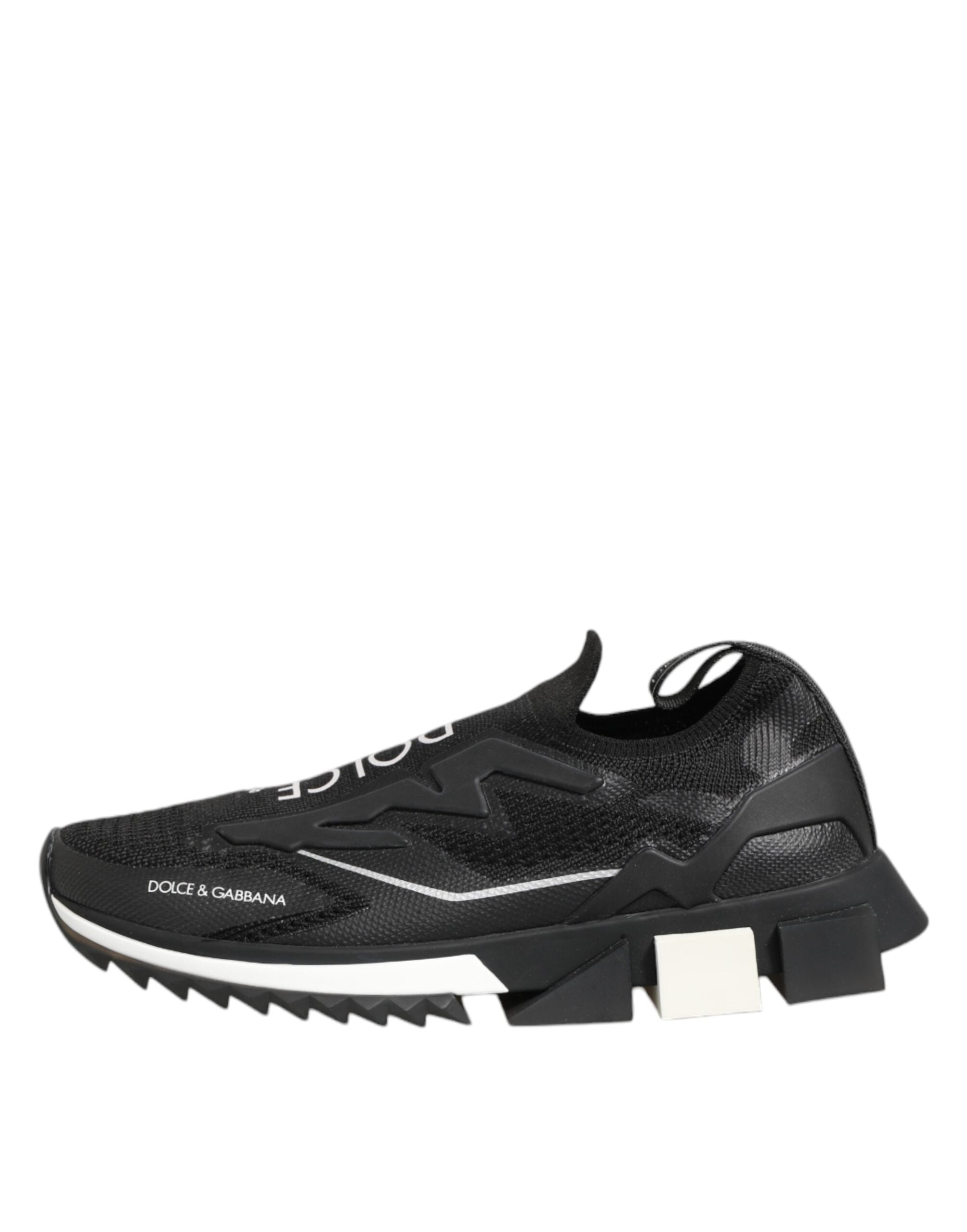 Zapatillas deportivas elásticas negras Sorrento de Dolce & Gabbana-7