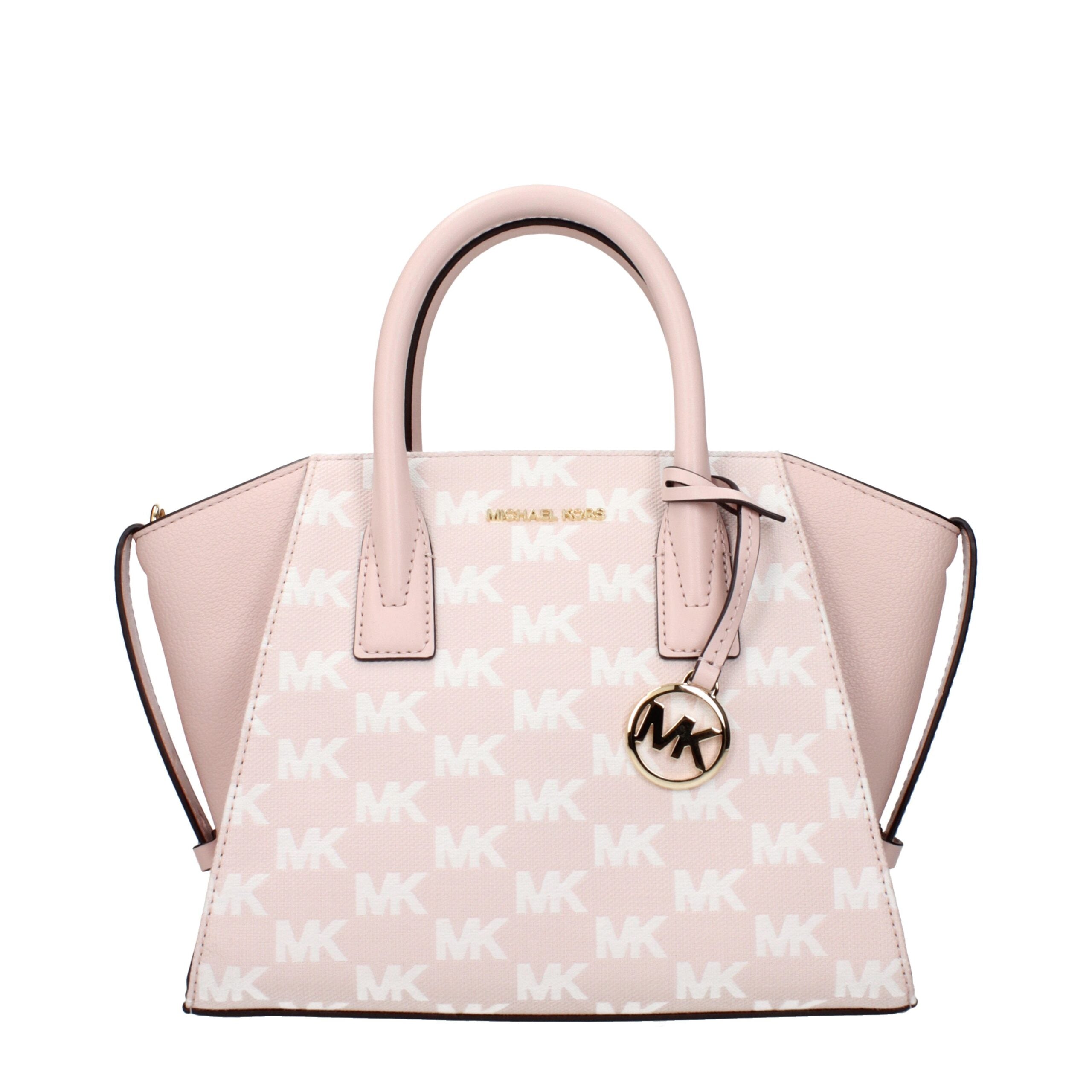 Michael Kors Rosa Stoffhandtasche-1