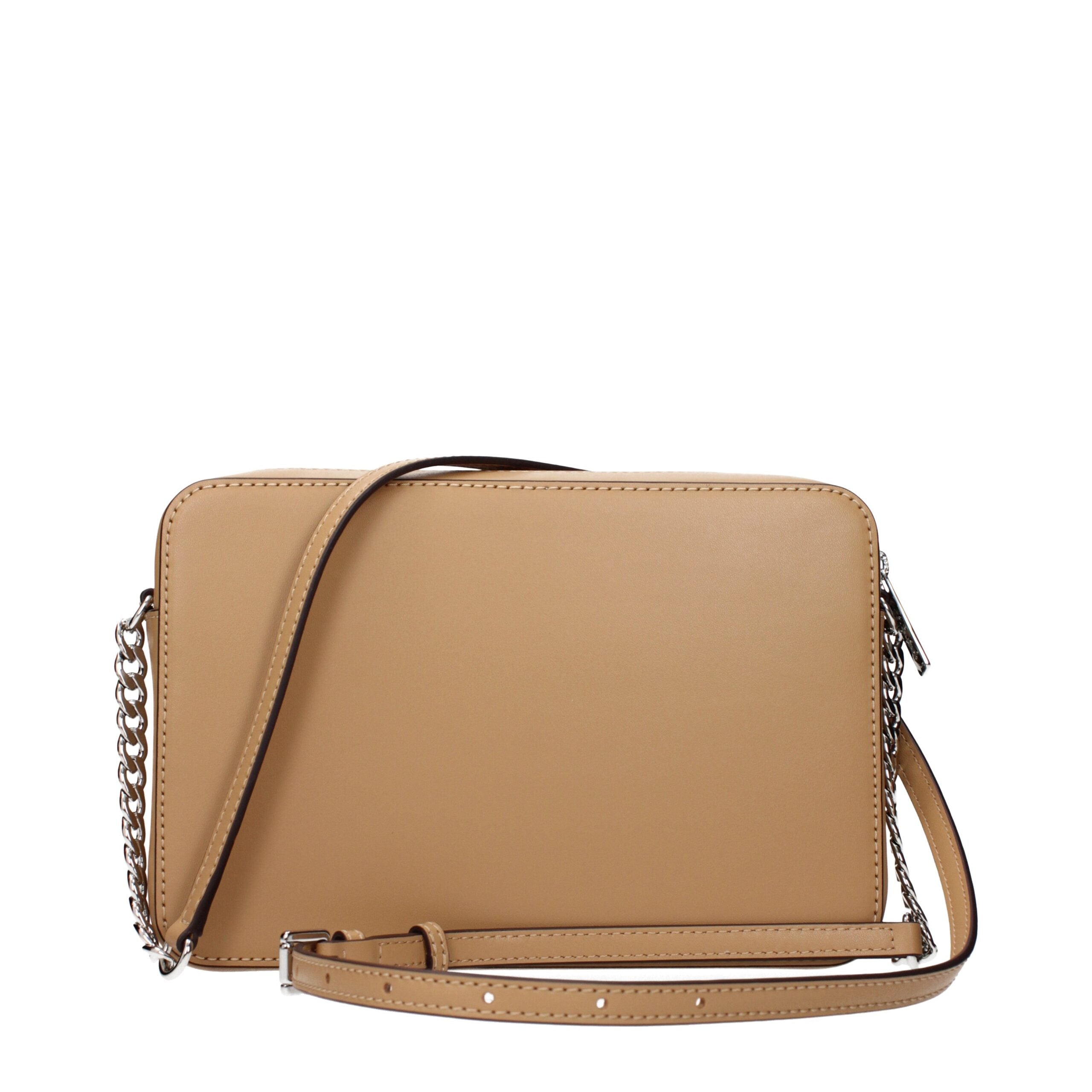 Michael Kors Braune Leder Umhängetasche-3
