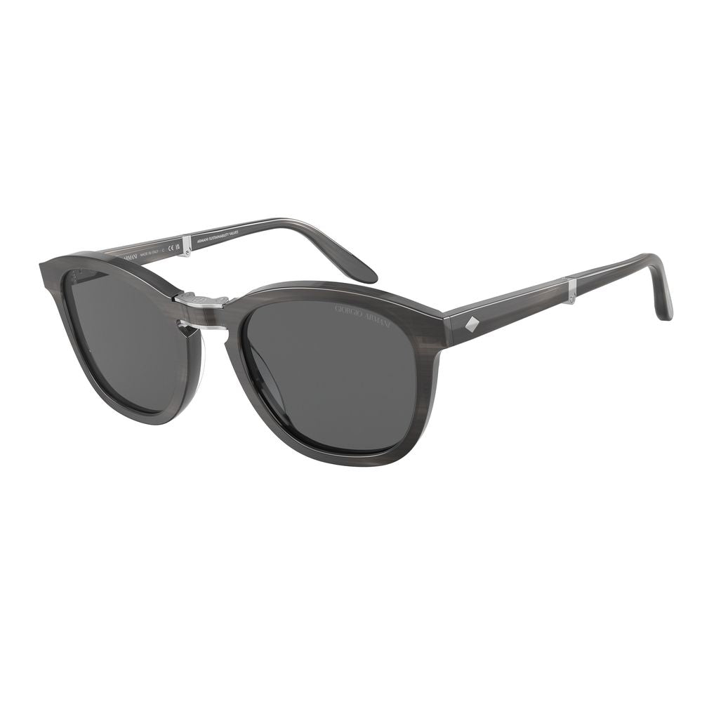 Giorgio Armani grey acetate sunglasses-1