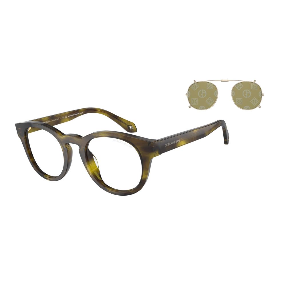 Giorgio Armani brown acetate sunglasses-1