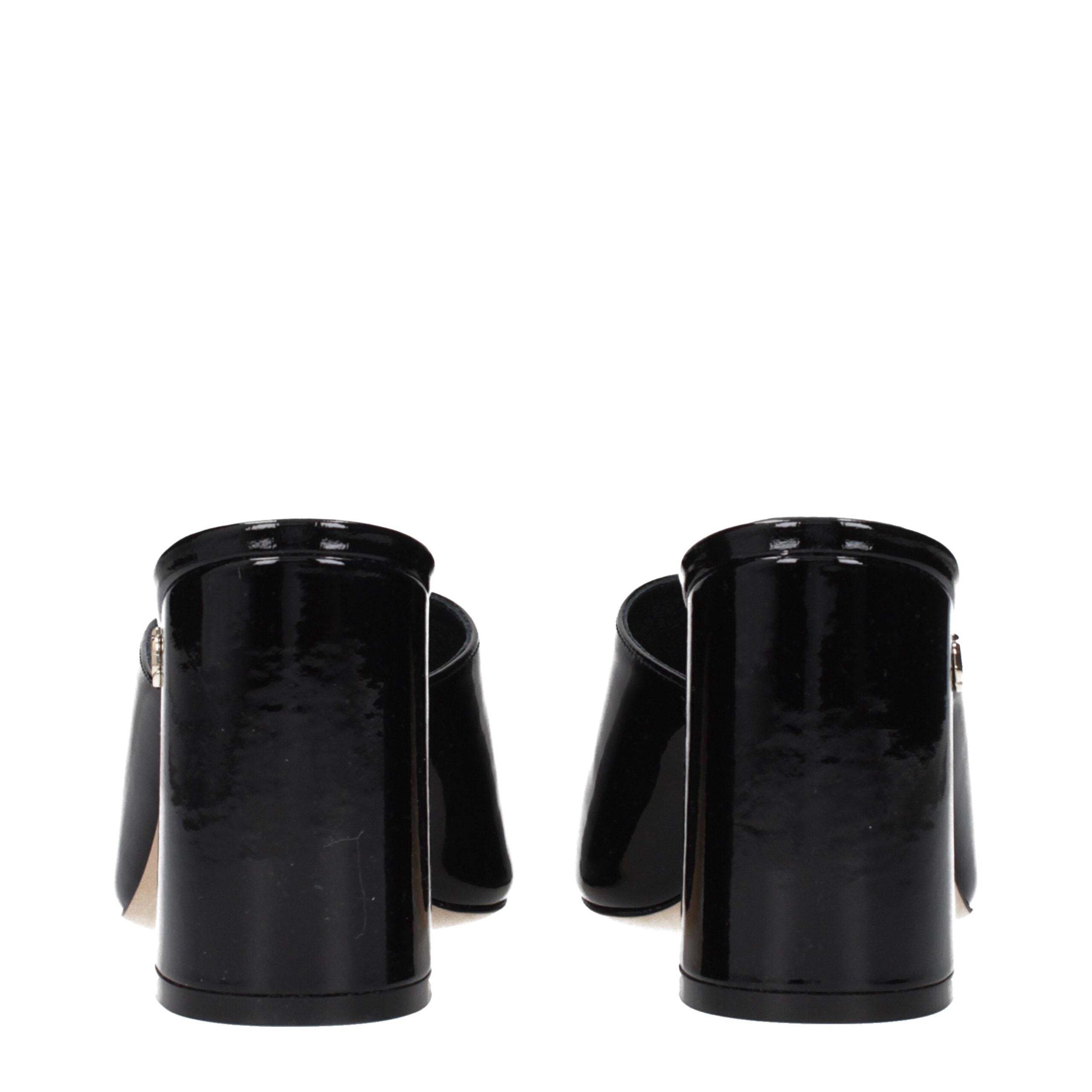 Jimmy Choo Schwarze Leder Plateau-Sandalen-4