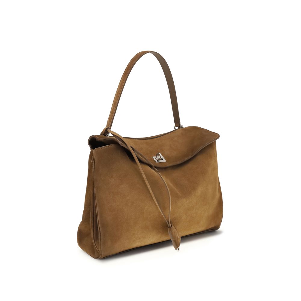 Balenciaga Brown Calfskin Bos Taurus Shoulder Bag-2