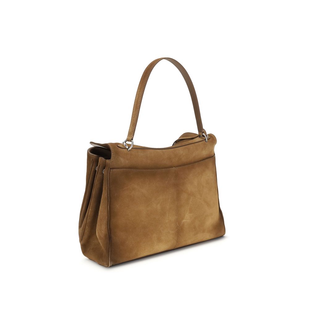 Balenciaga Brown Calfskin Bos Taurus Shoulder Bag-3