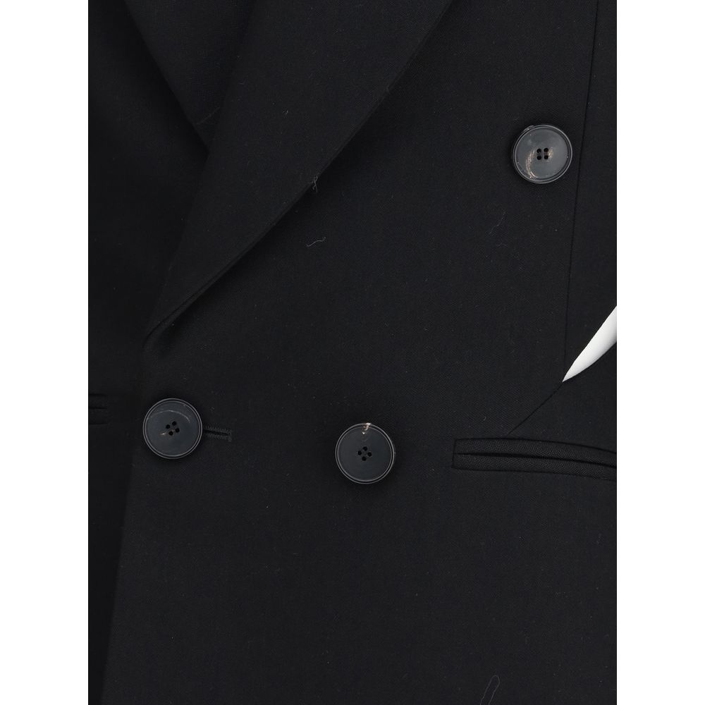 Givenchy Black Wool Coat-3