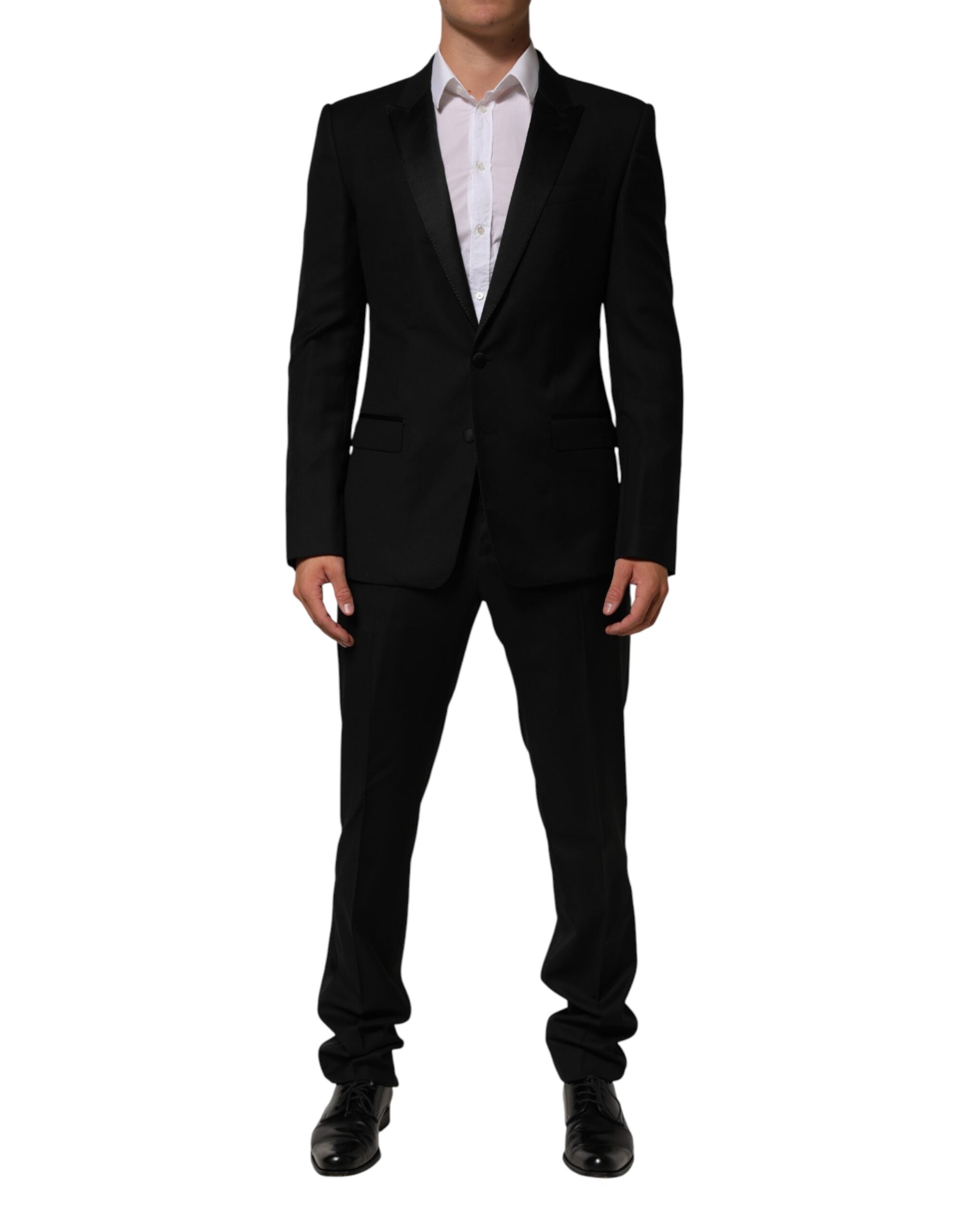 Dolce & Gabbana Schwarzer 2-Knopf-Anzug, 2-teilig-2