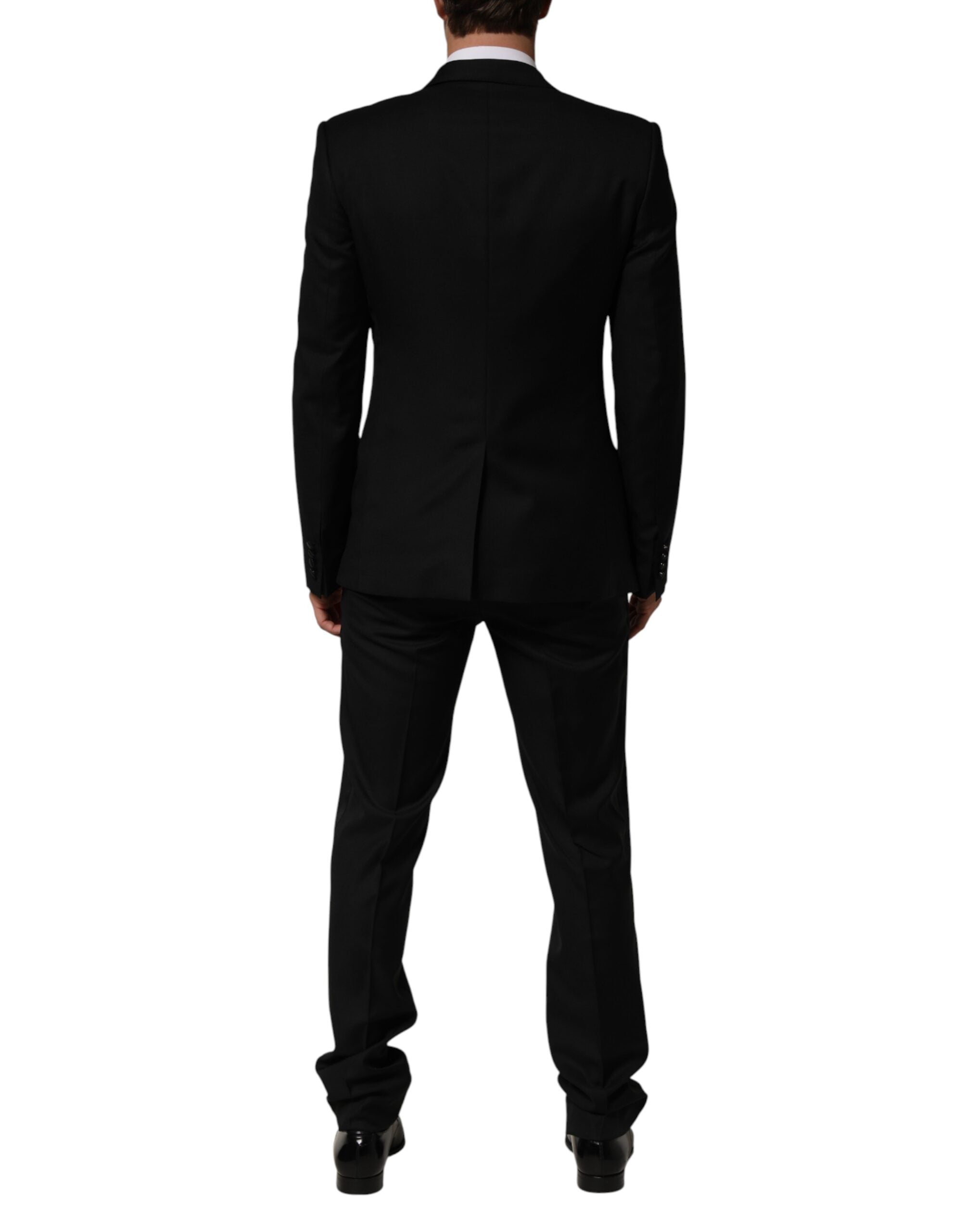 Dolce & Gabbana Schwarzer 2-Knopf-Anzug, 2-teilig-4