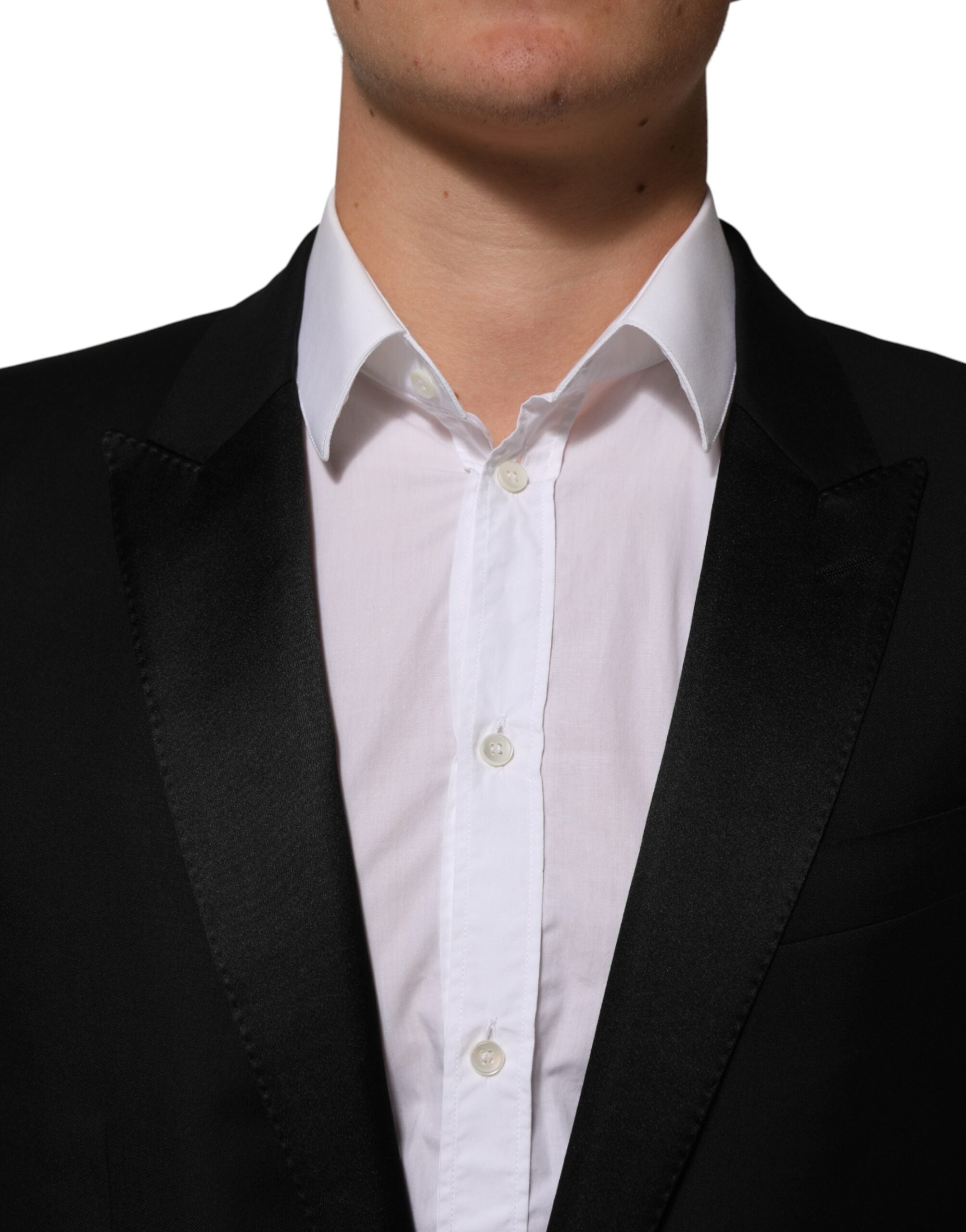 Dolce & Gabbana Schwarzer 2-Knopf-Anzug, 2-teilig-5