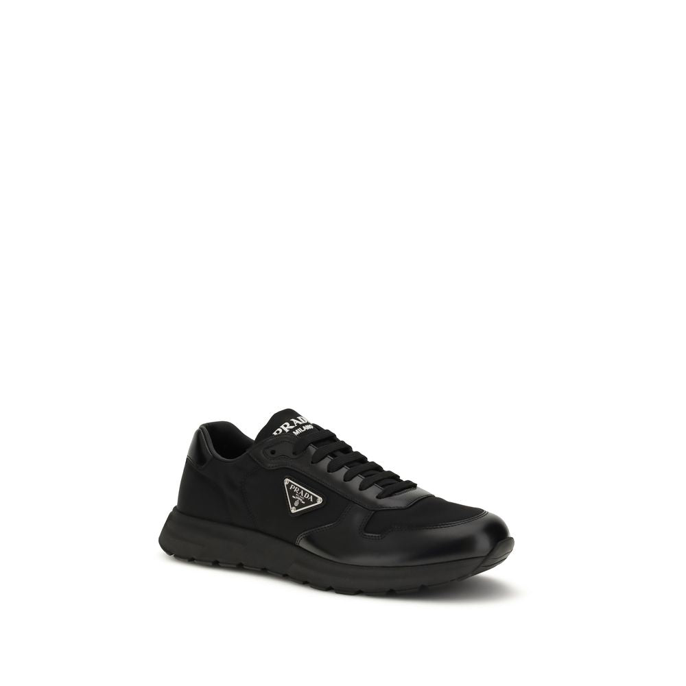Prada black sneakers made from recycled polyamide-2