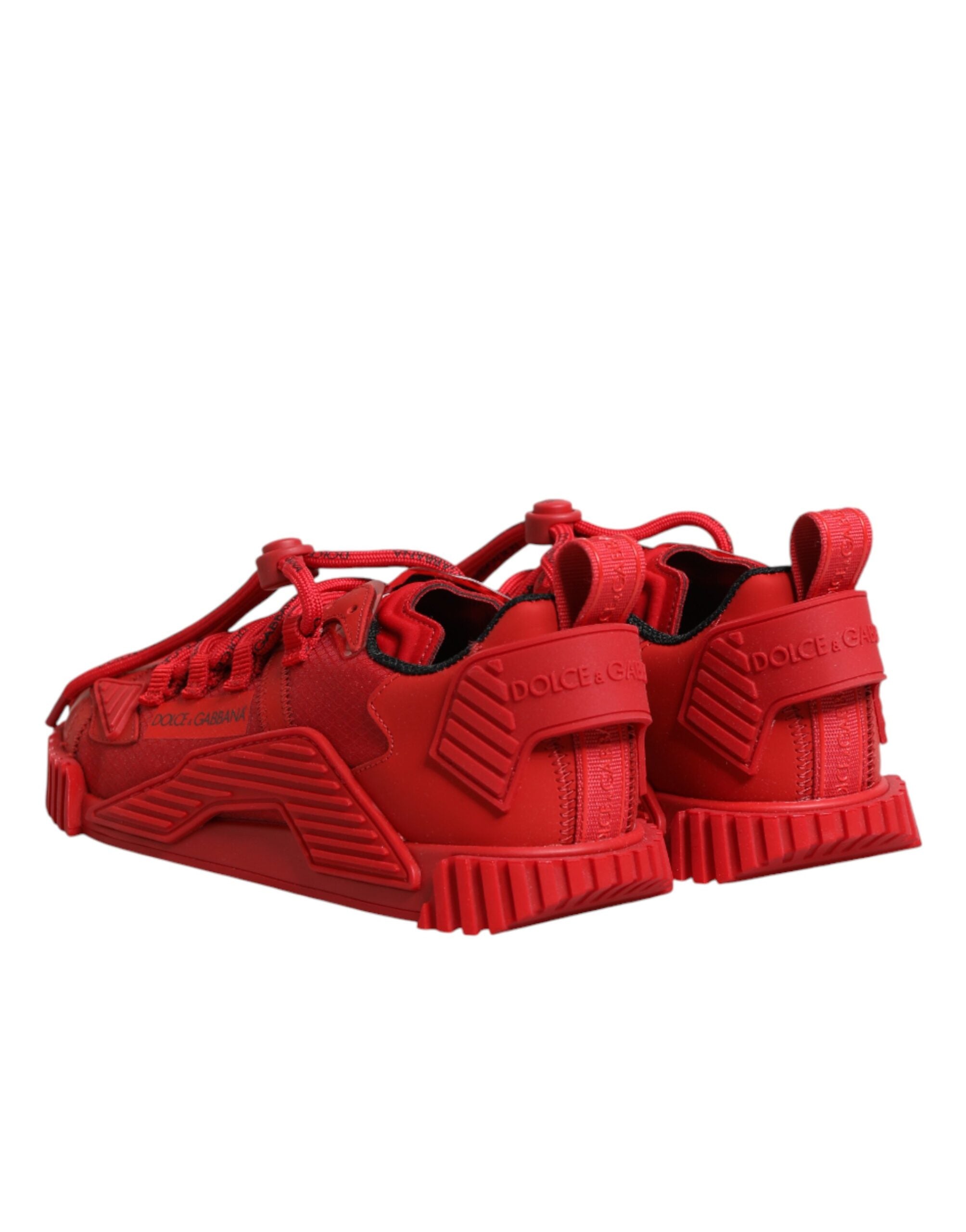 Zapatillas deportivas NS1 con cordones y logotipo rojo de Dolce & Gabbana-6