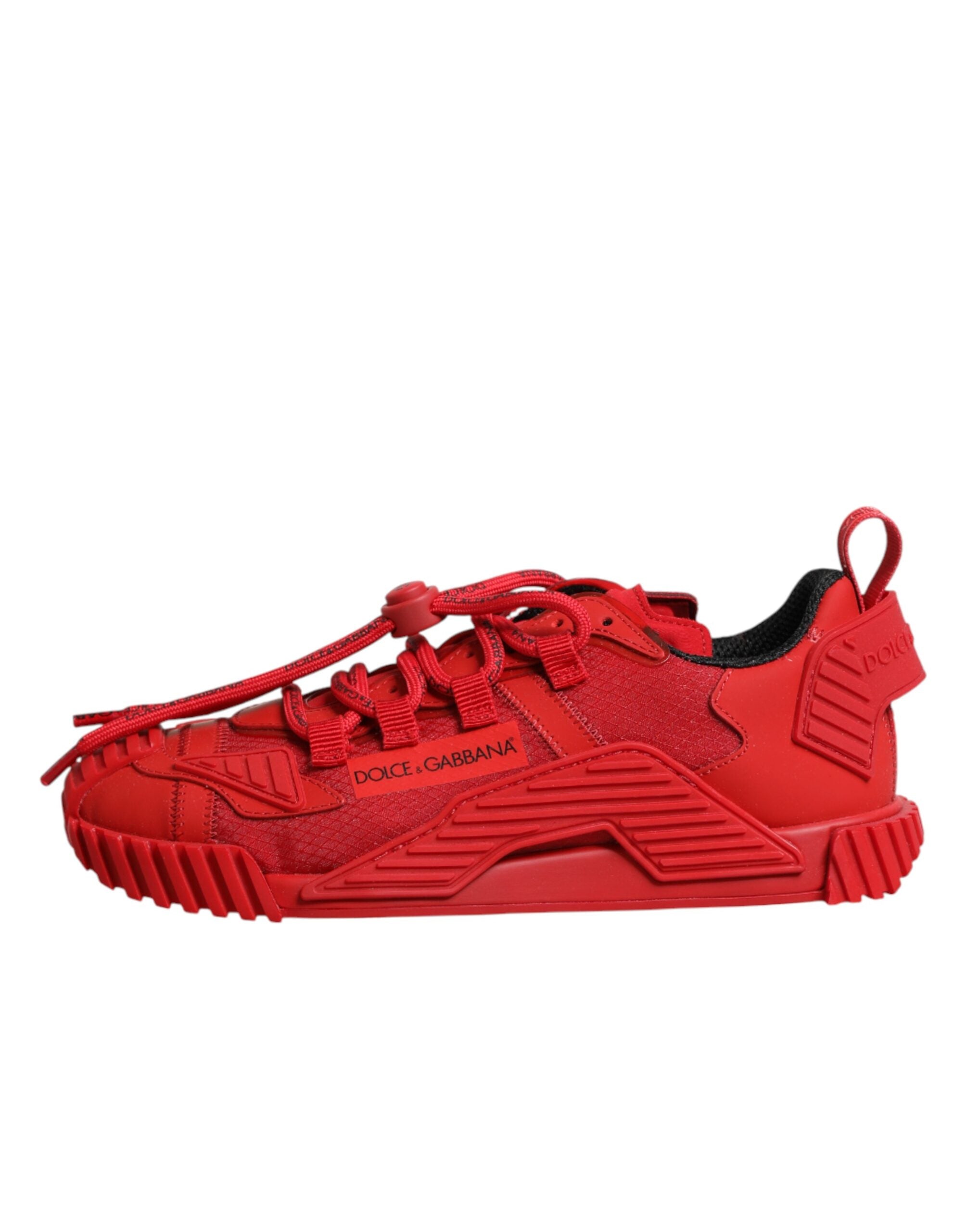 Zapatillas deportivas NS1 con cordones y logotipo rojo de Dolce & Gabbana-7