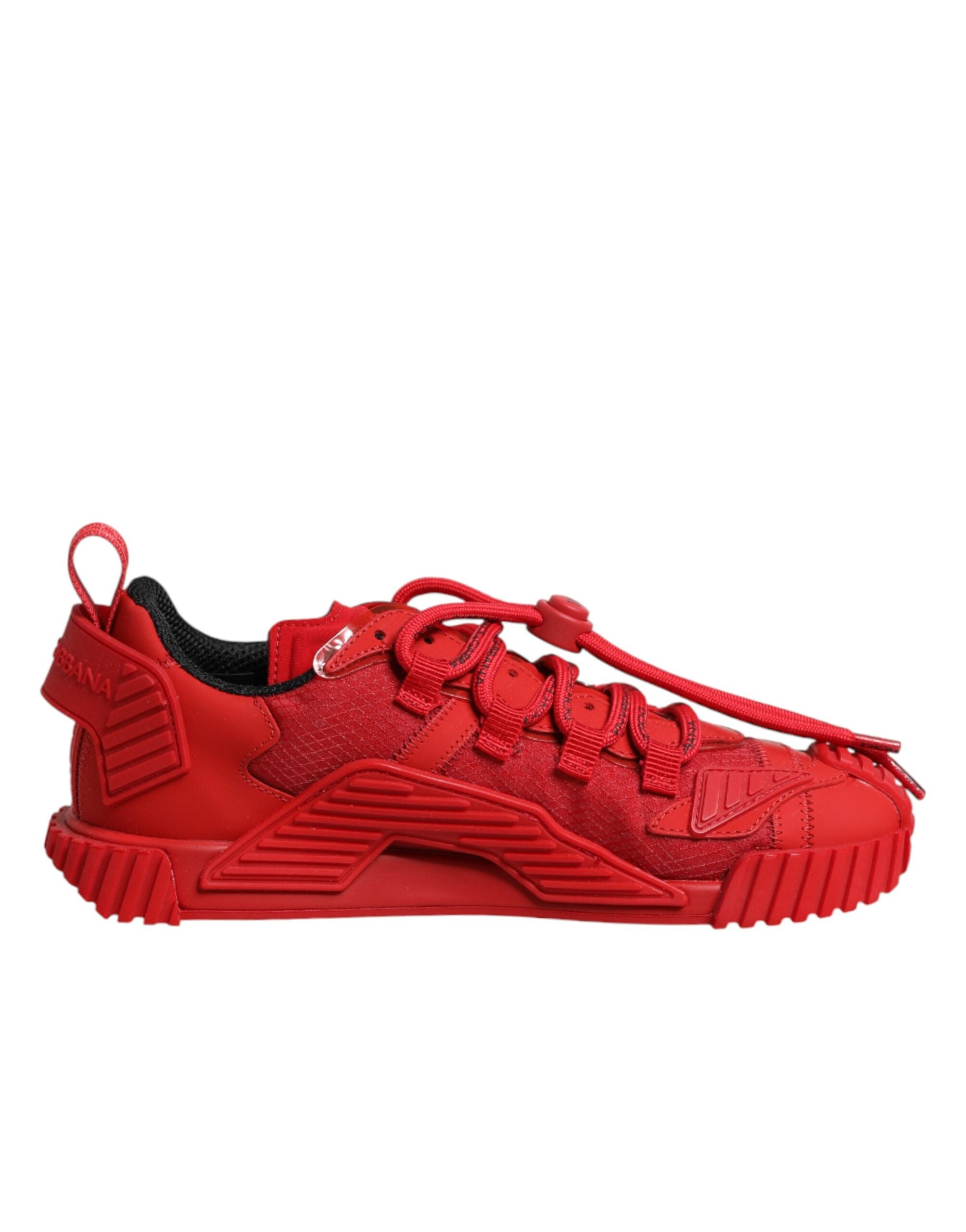 Zapatillas deportivas NS1 con cordones y logotipo rojo de Dolce & Gabbana-2