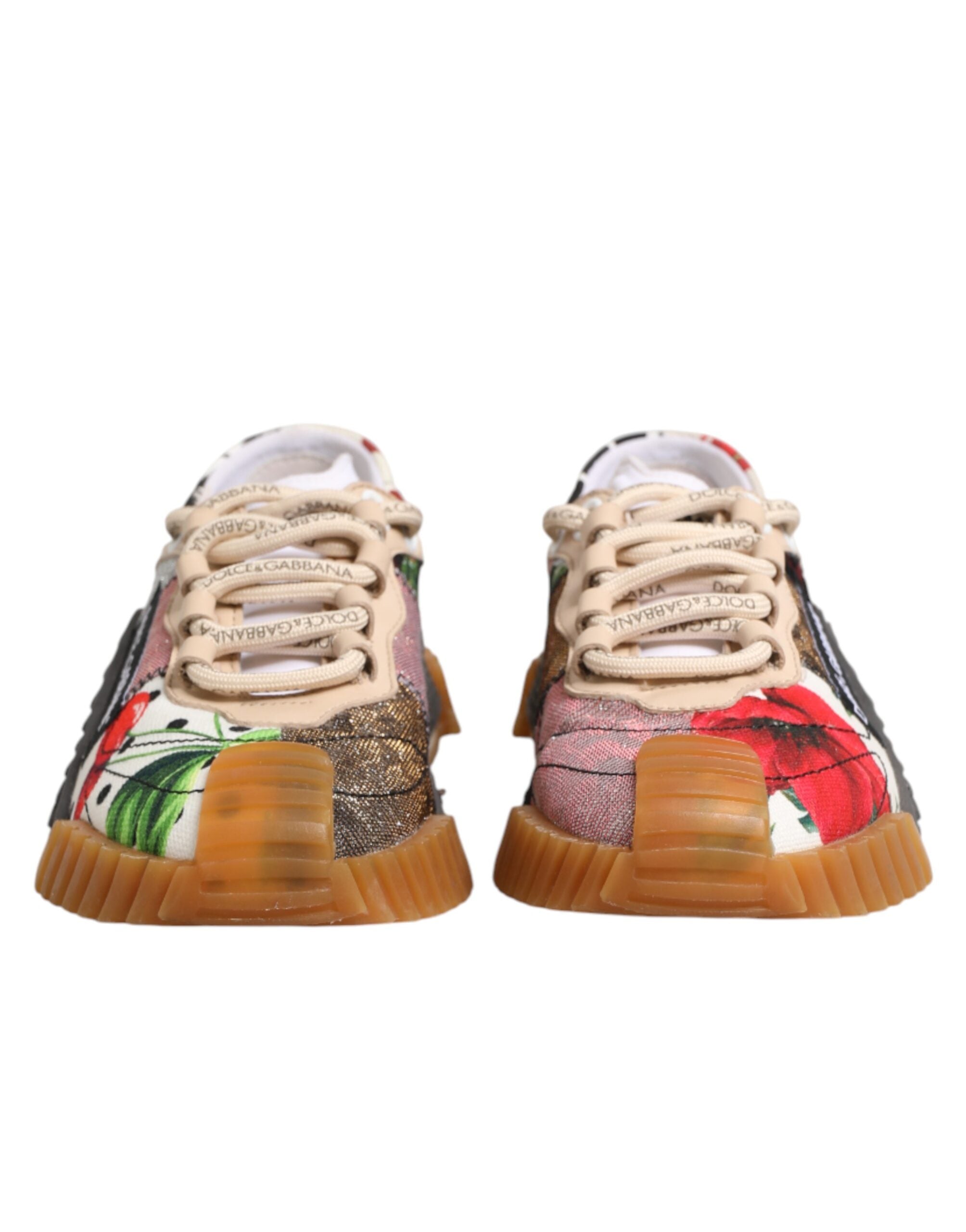 Dolce & Gabbana Multicolor Logo Low Top NS1 Sneakers-3