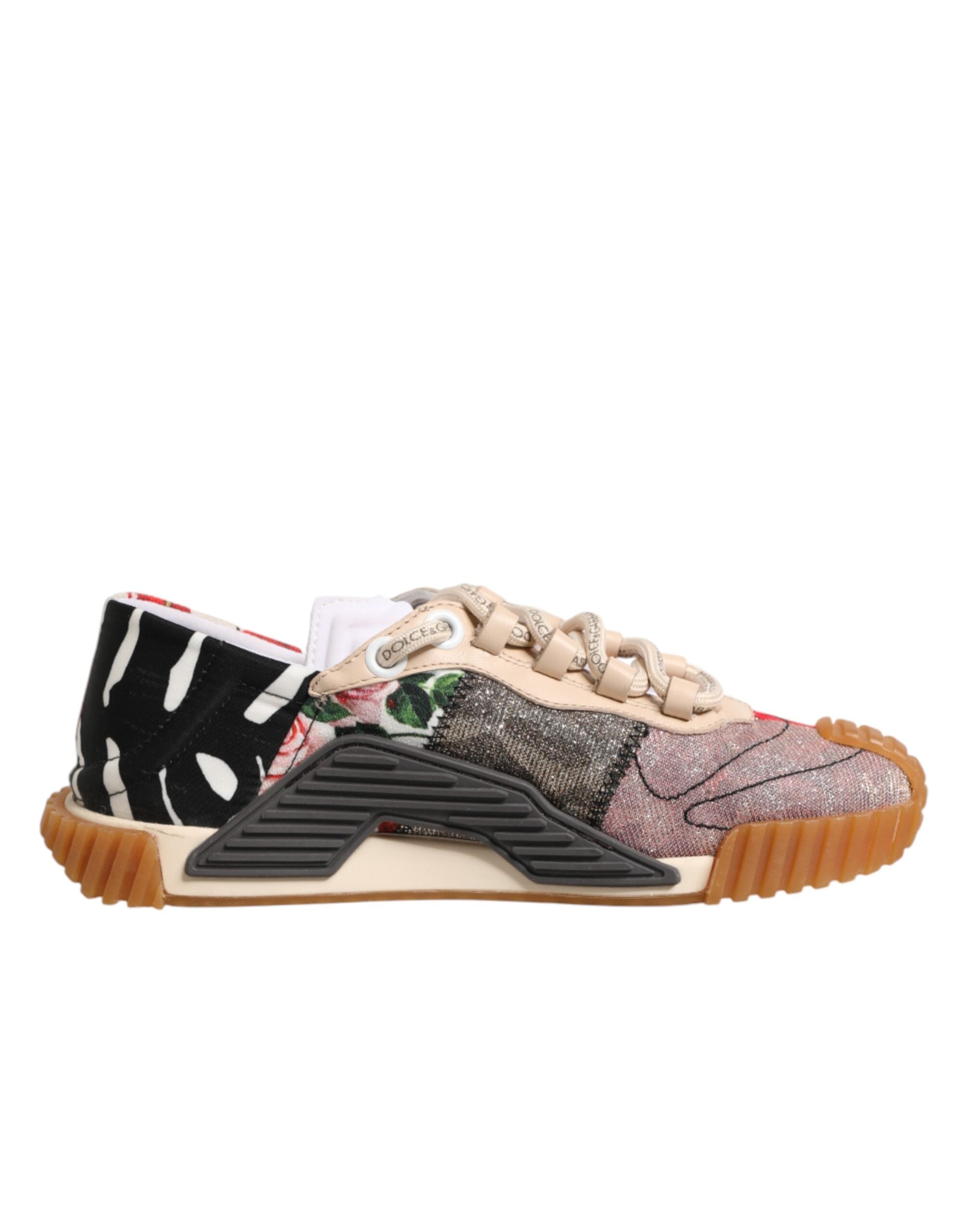 Dolce & Gabbana Multicolor Logo Low Top NS1 Sneakers-1