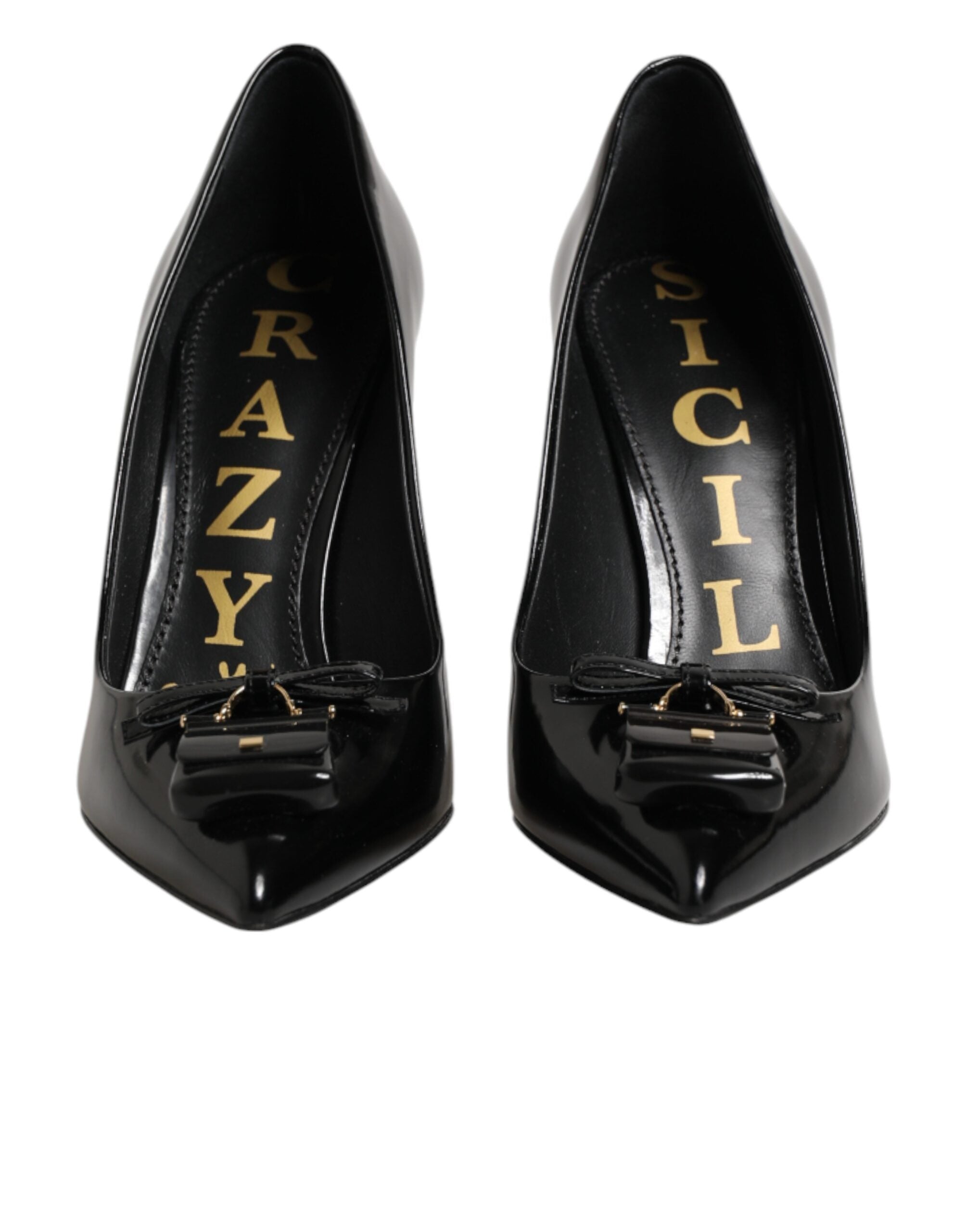 Dolce & Gabbana black pumps with pocket embellishment-3