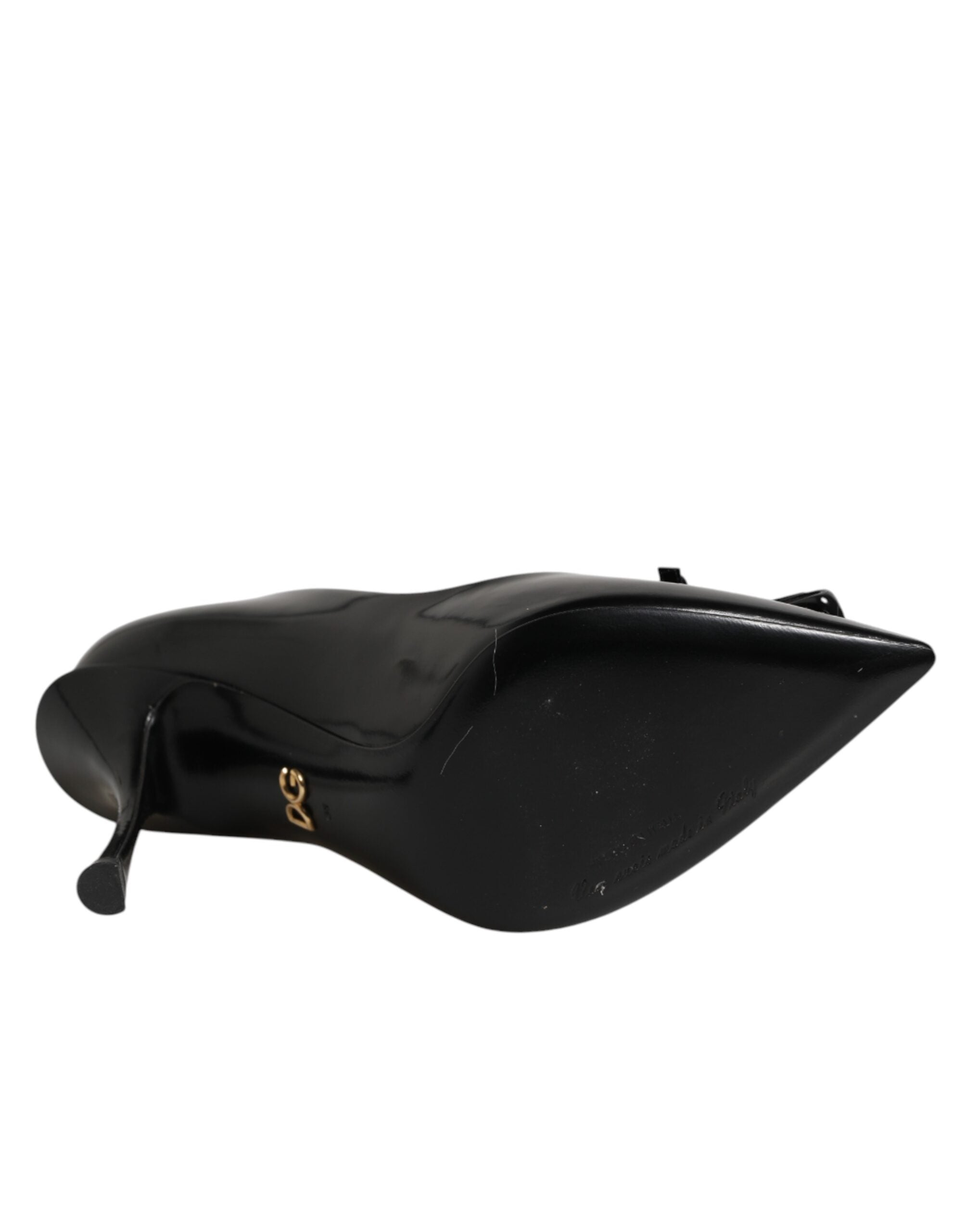 Dolce & Gabbana black pumps with pocket embellishment-8