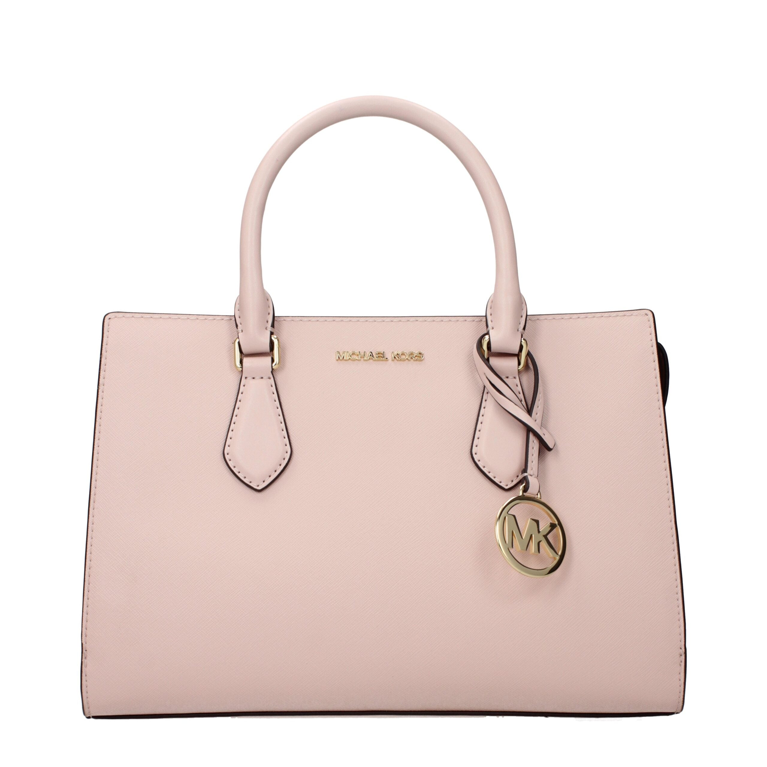 Michael Kors Rosa Stoffhandtasche-1