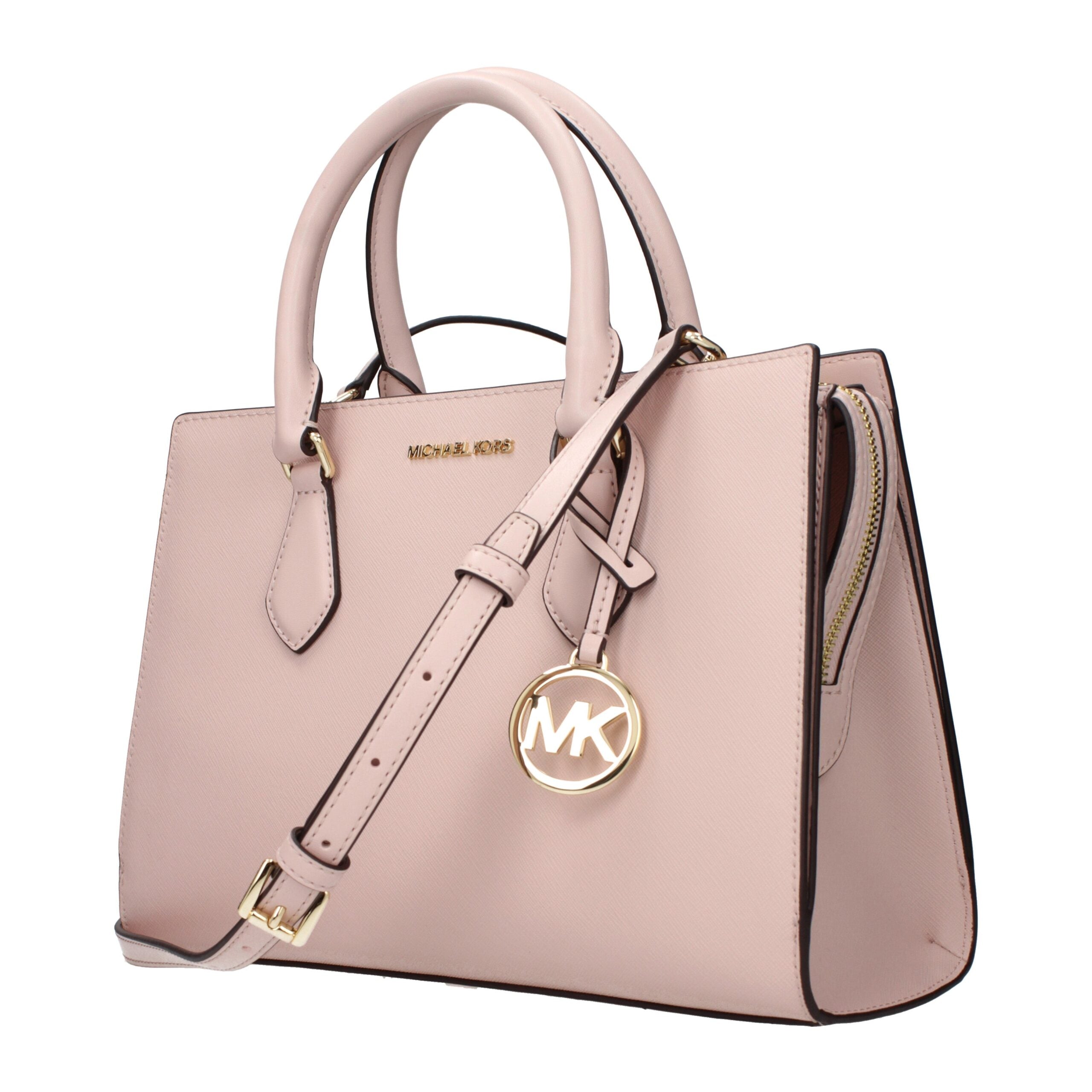 Michael Kors Rosa Stoffhandtasche-2