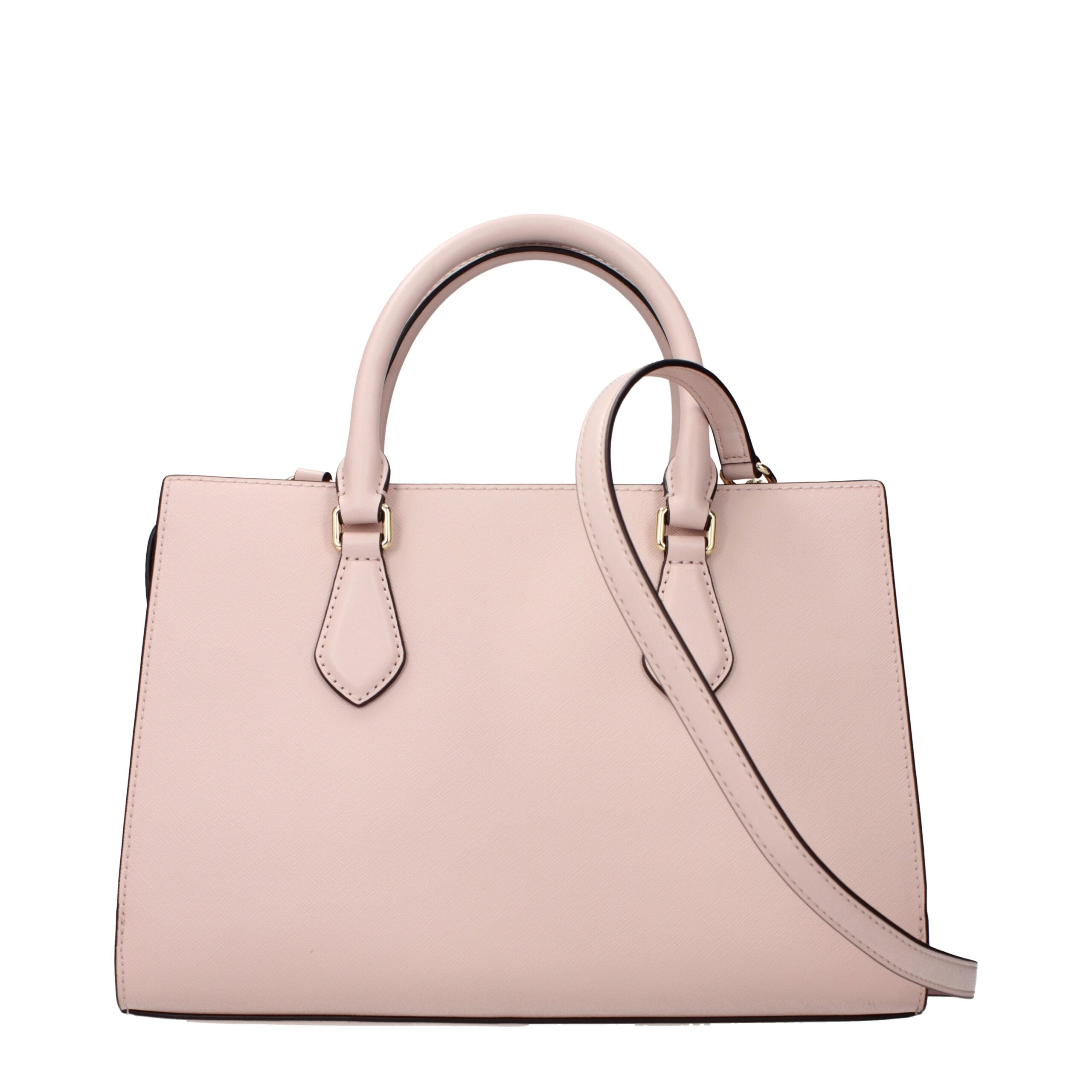 Michael Kors Rosa Stoffhandtasche-3