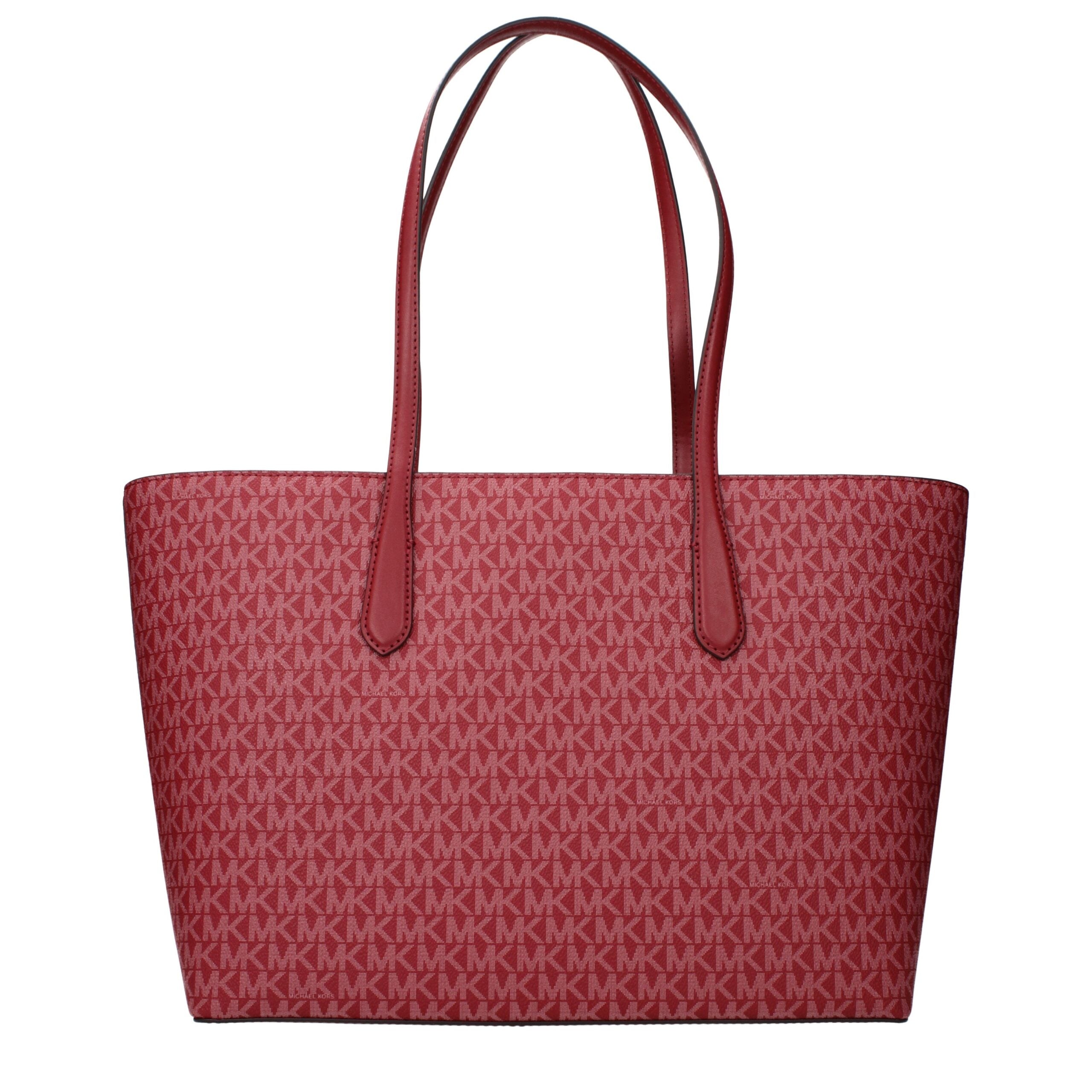 Michael Kors Rote Stoff-Umhängetasche-3