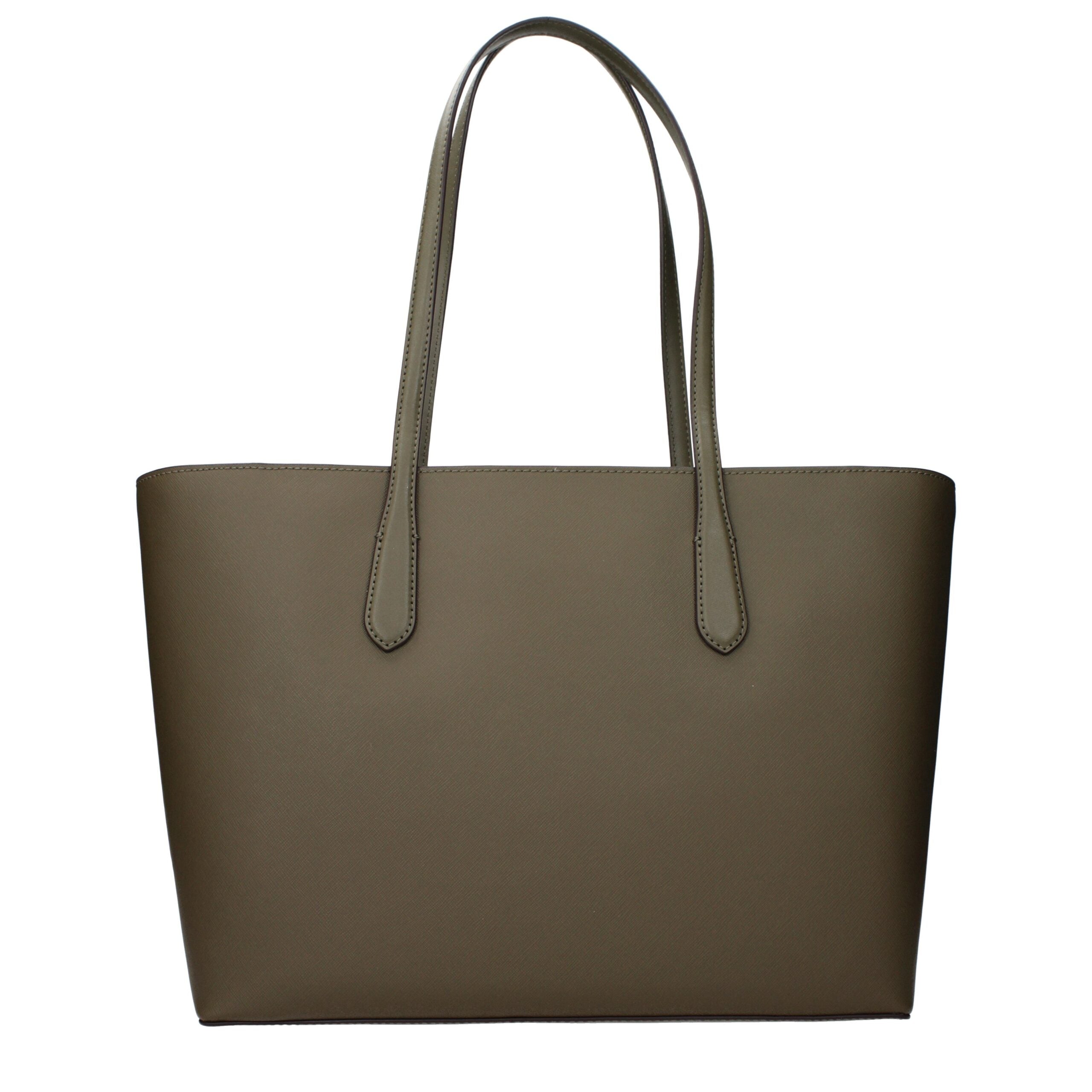 Michael Kors Grüne Stoff-Umhängetasche-3
