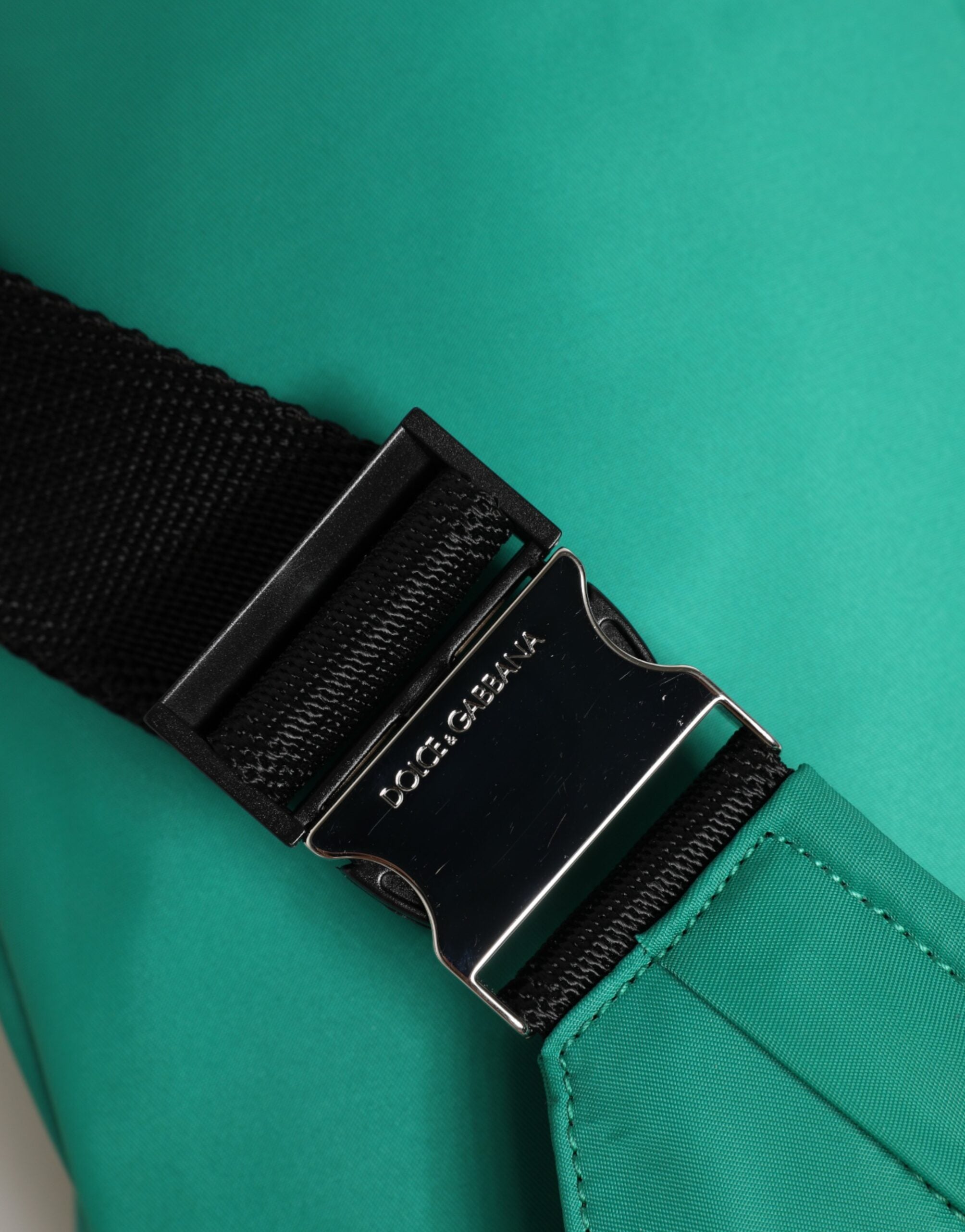Insignia de cintura de nailon con el logotipo verde de Dolce & Gabbana, cartera para hombre-6