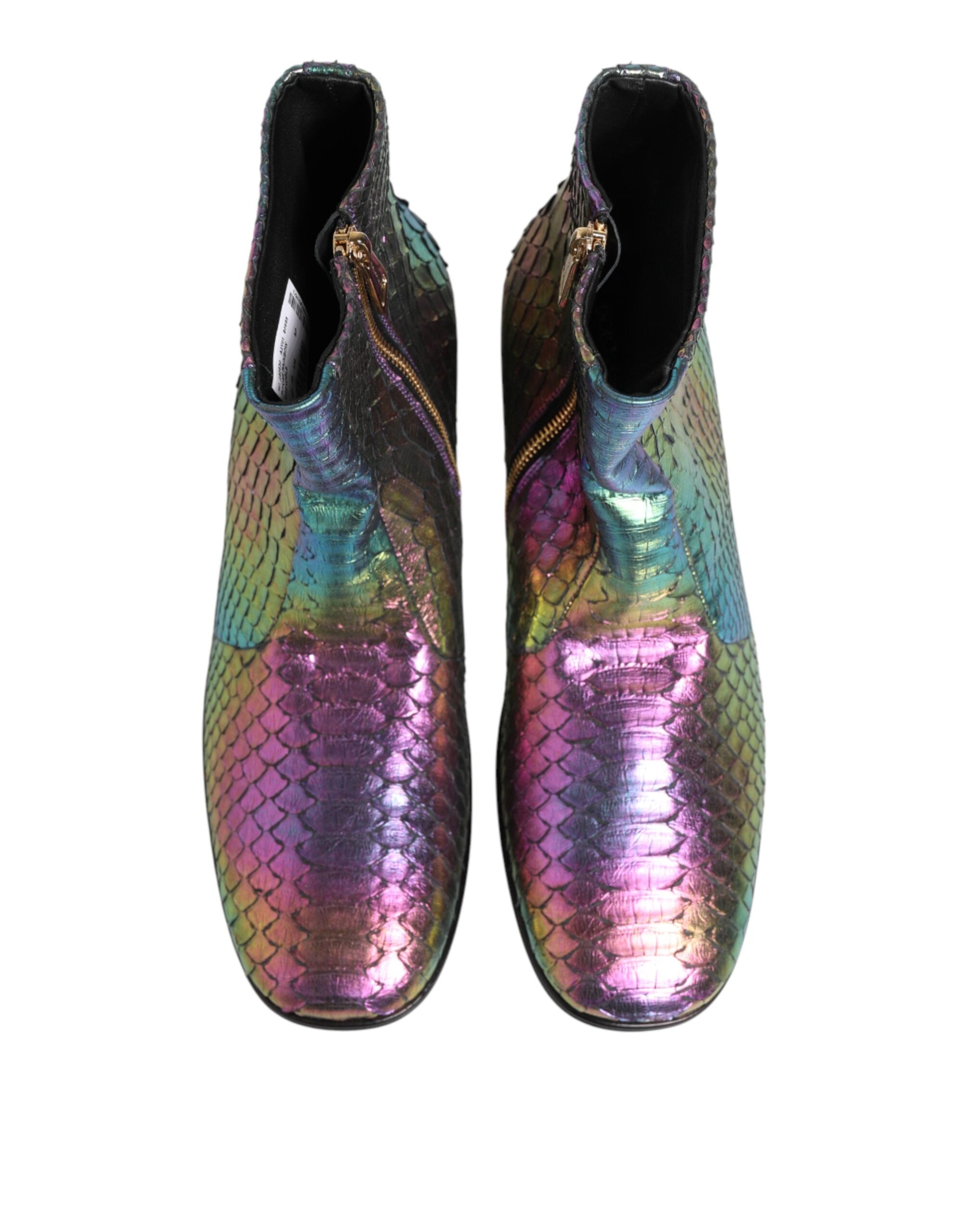 Dolce & Gabbana Colorful Chelsea Boots-4