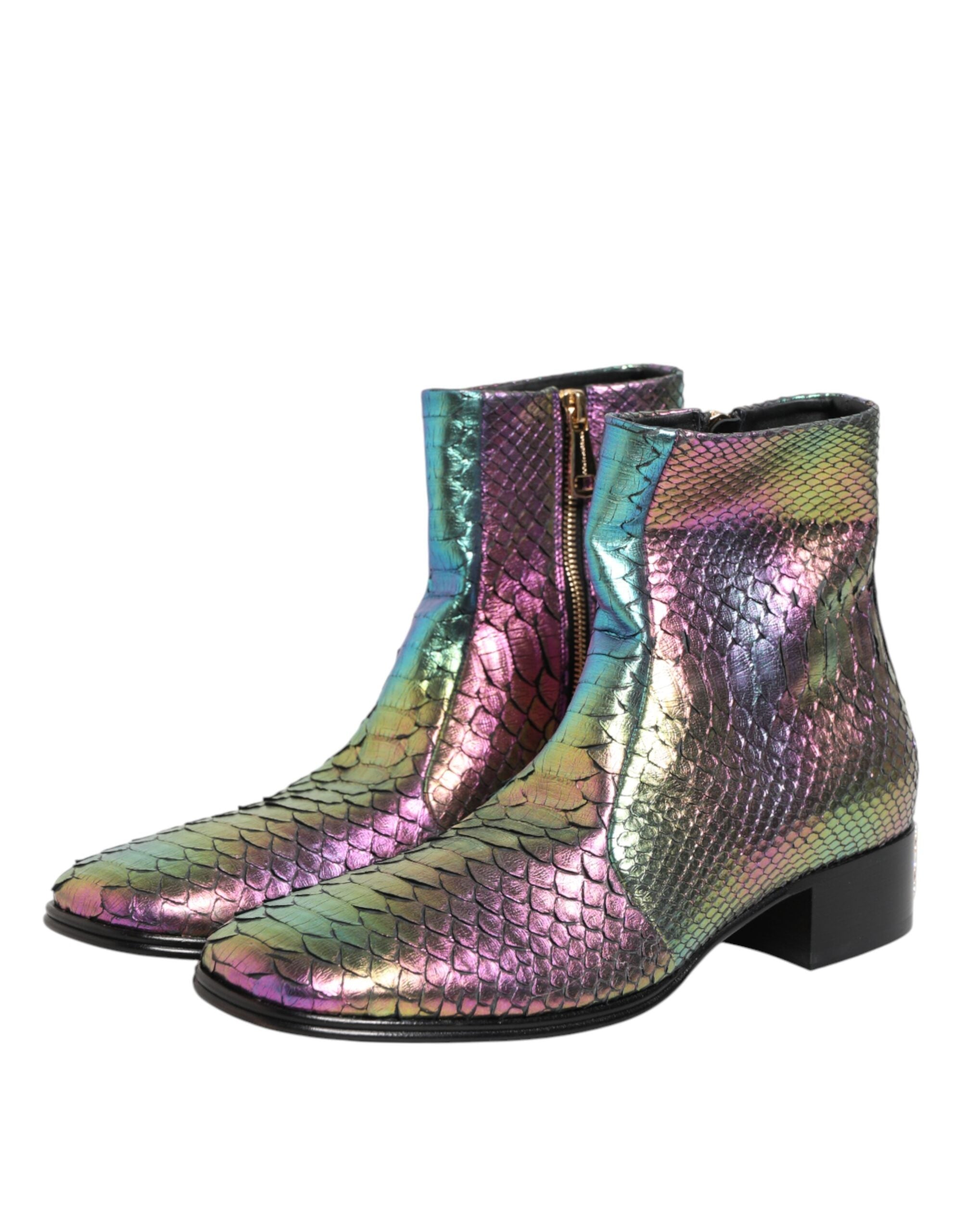 Dolce & Gabbana Colorful Chelsea Boots-5