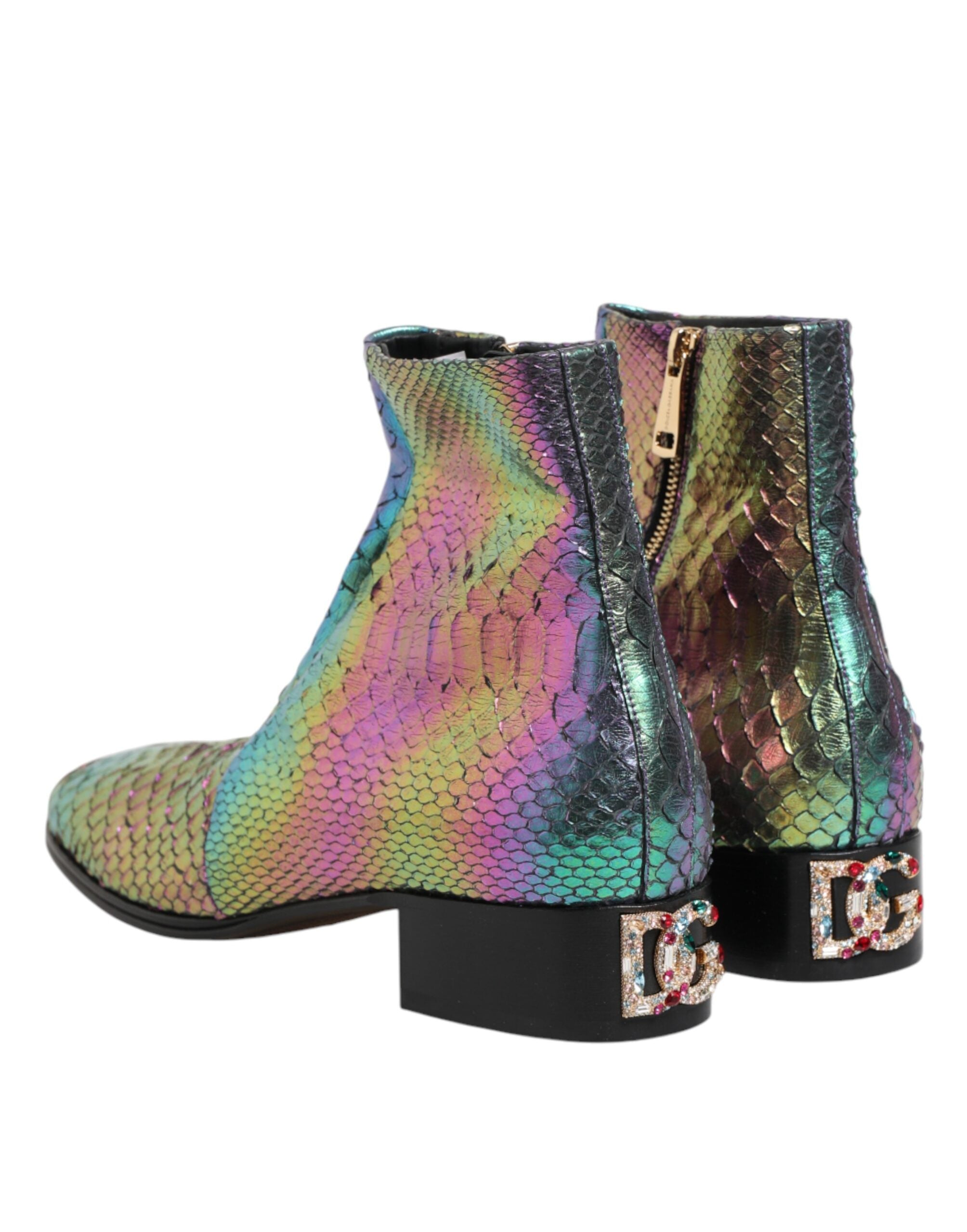 Dolce & Gabbana Colorful Chelsea Boots-6