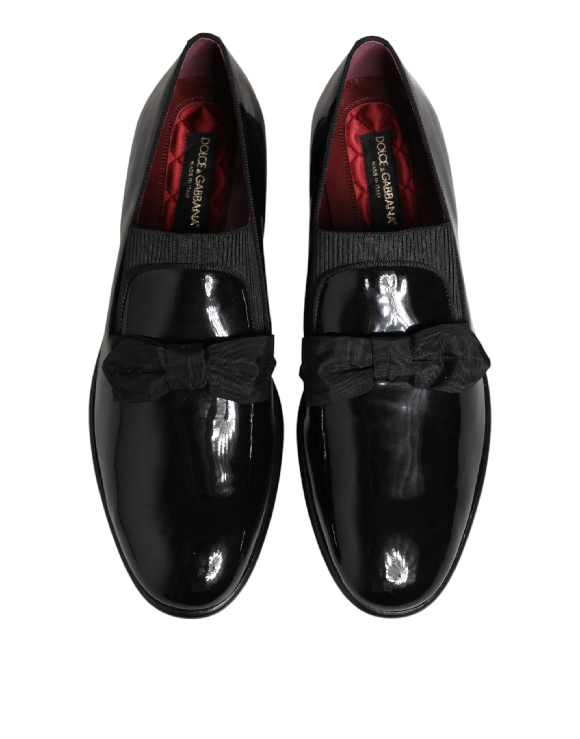Dolce & Gabbana Schwarze Leder-Loafer für Herren-2